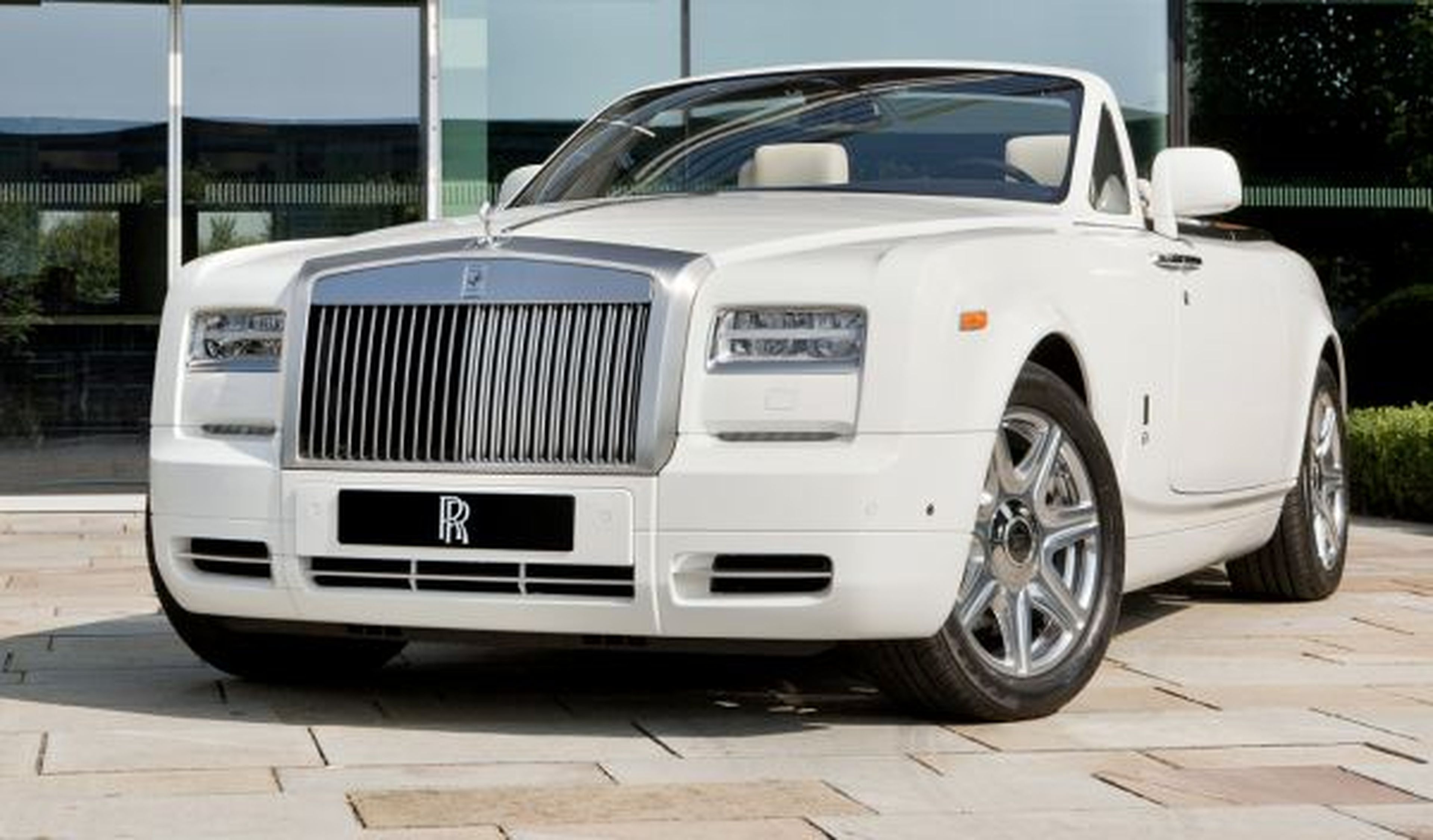 Los Rolls Royce de Londres 2012, con un logo especial