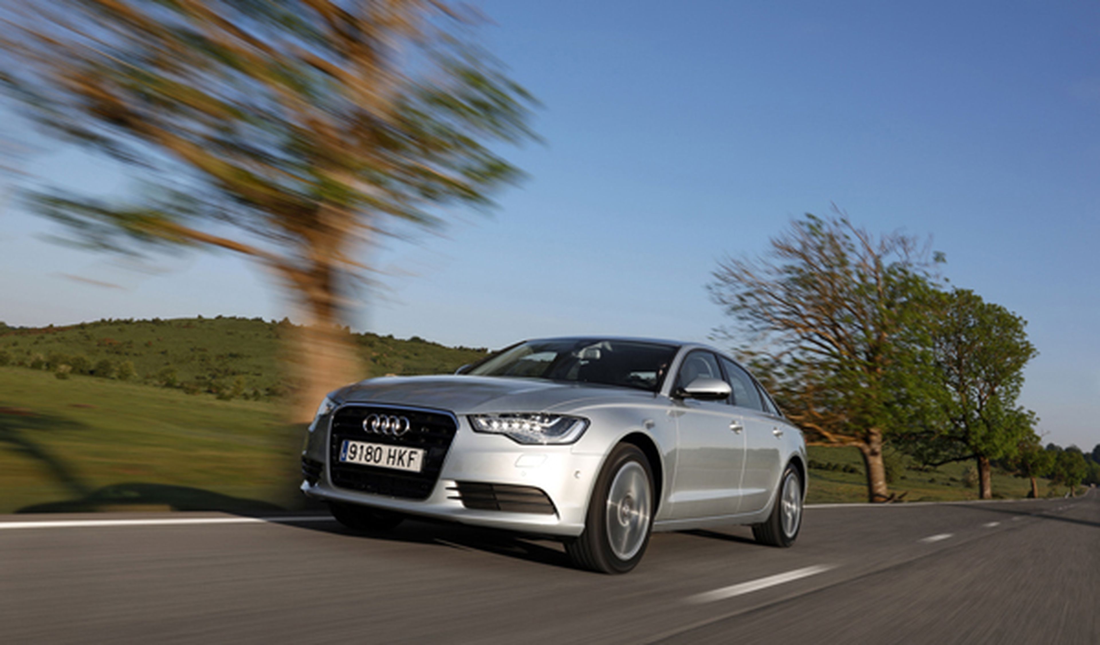 Audi-A6-Hybrid-dinámica-frontal