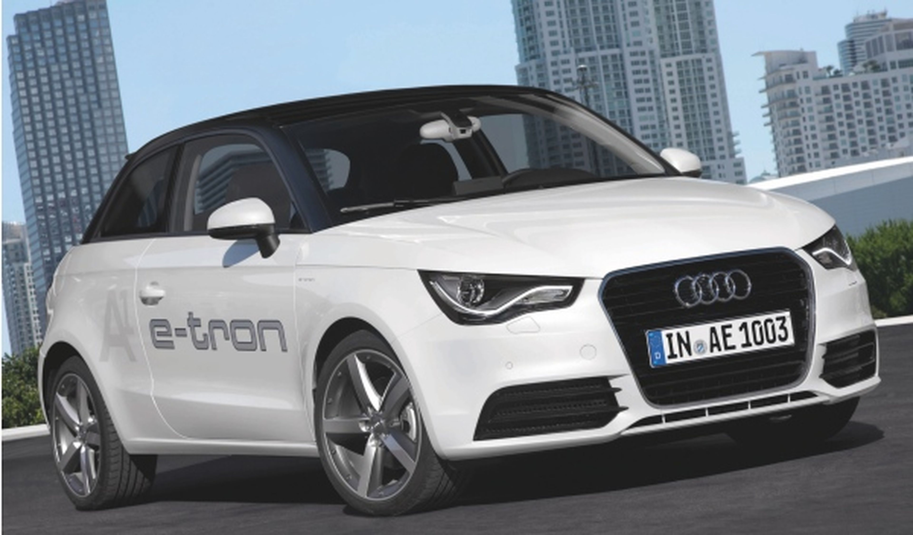 Audi A1 e-tron frontal