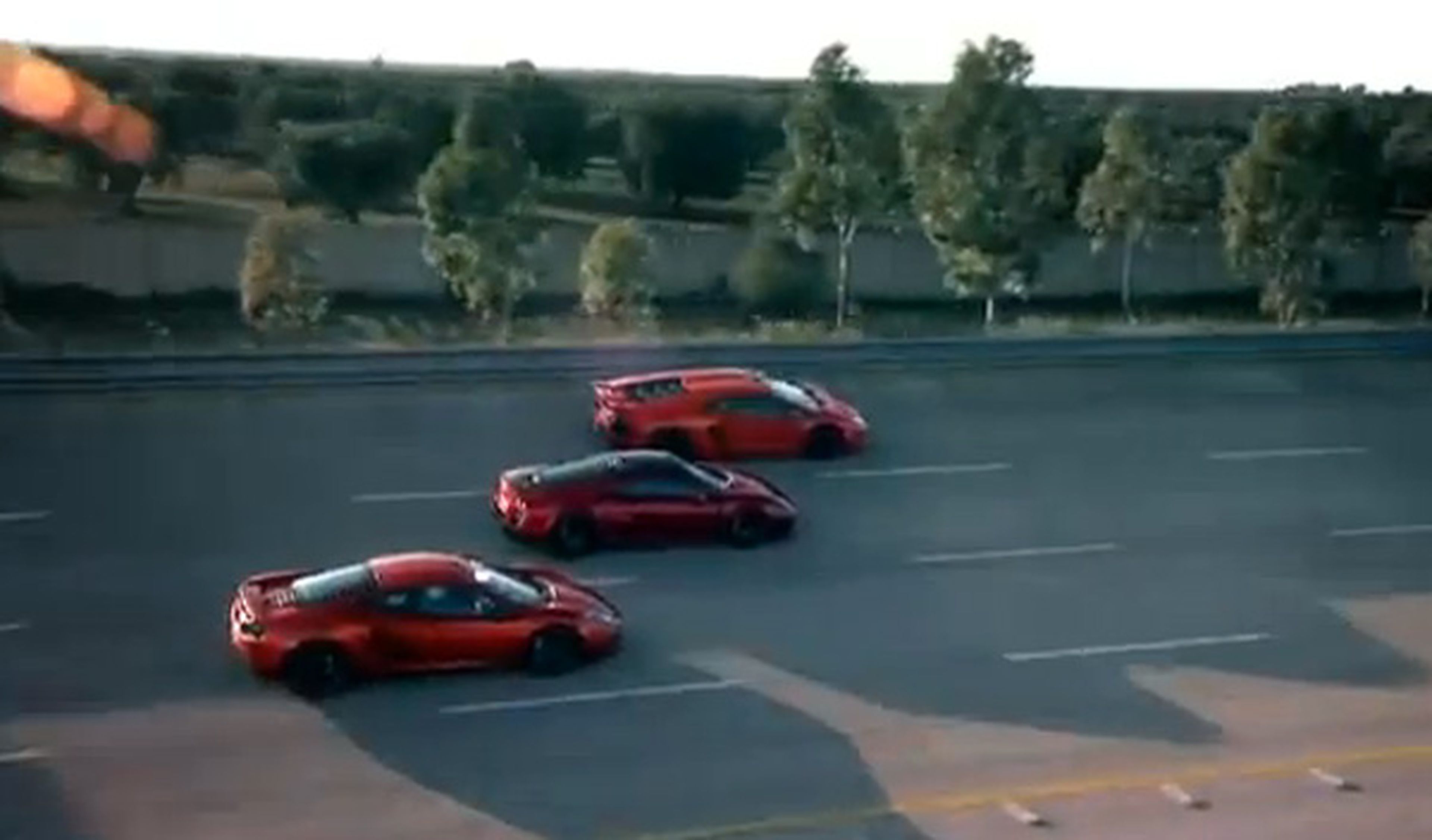 Aventador, MP4-12C y M600: duelo de los chicos de Top Gear en Nardo