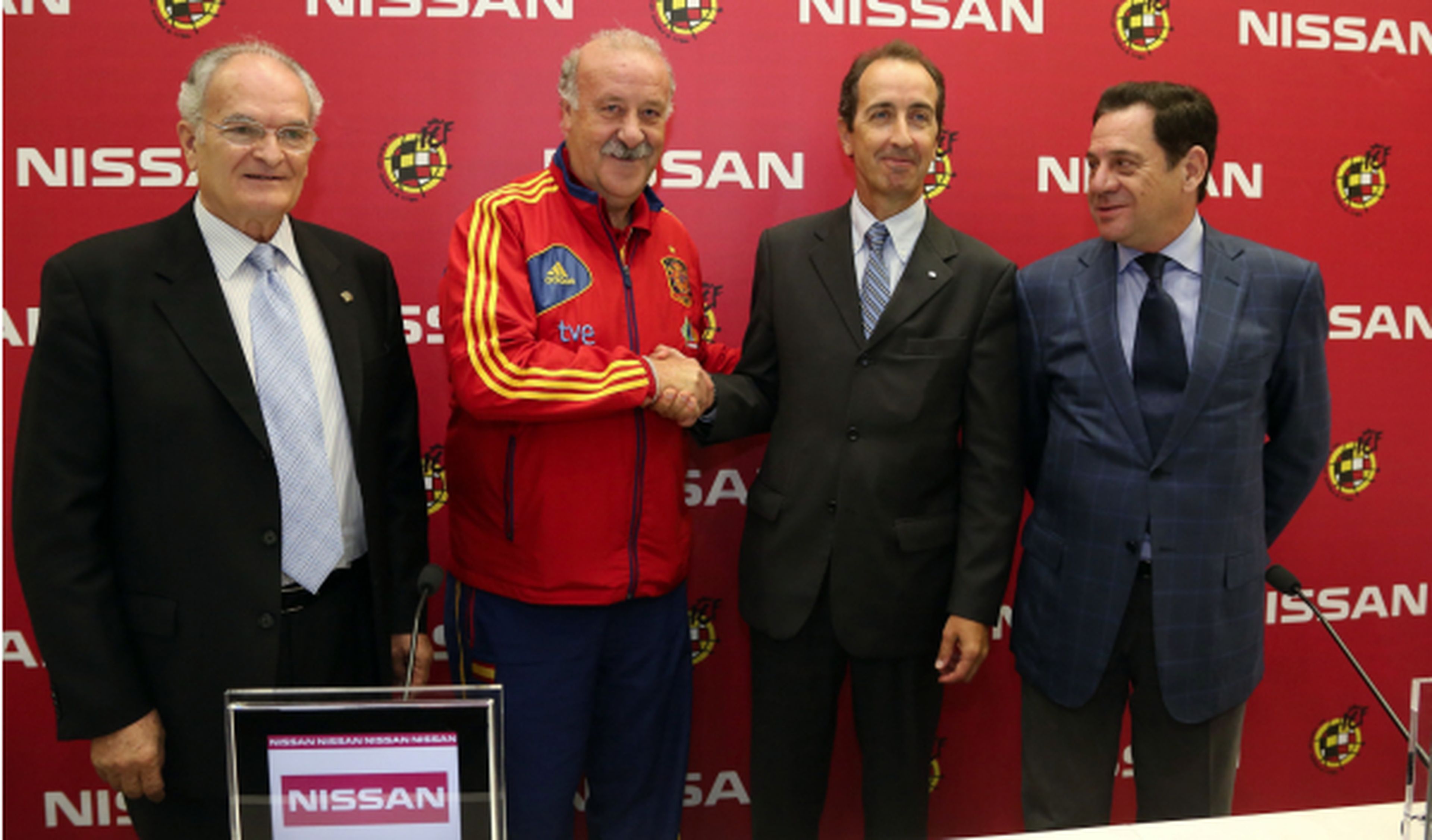 Nissan patrocinará a la Selección Española de Fútbol hasta 2014