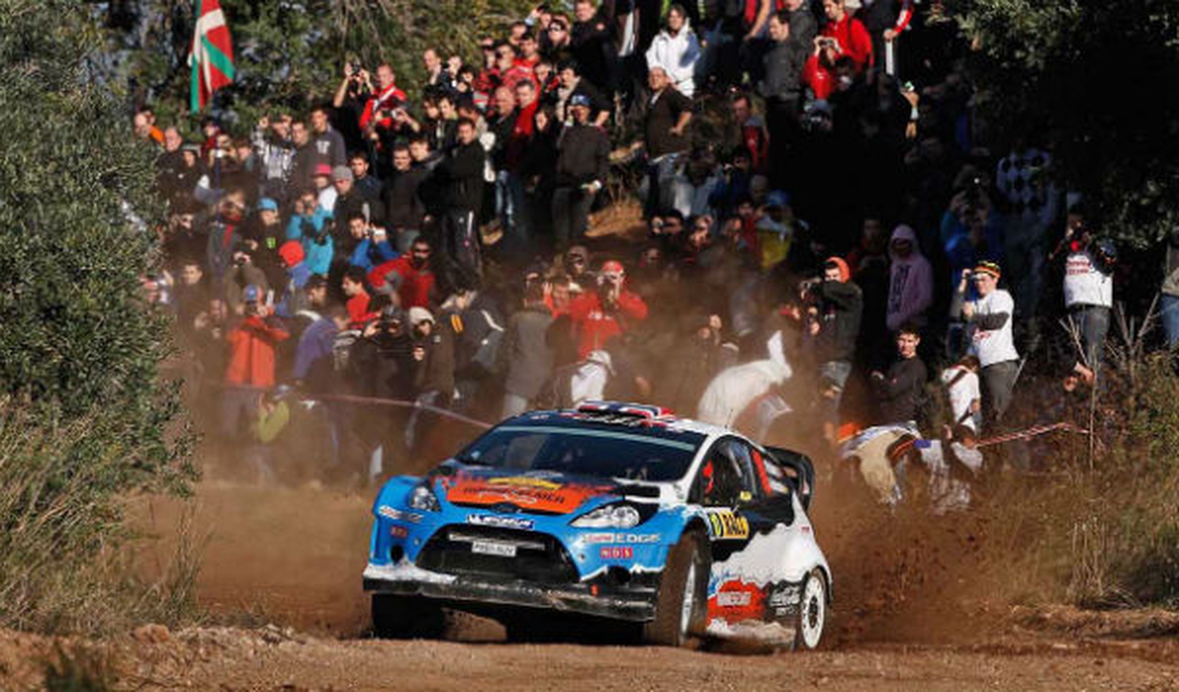 Otsberg, primer líder del Rally de España 2012