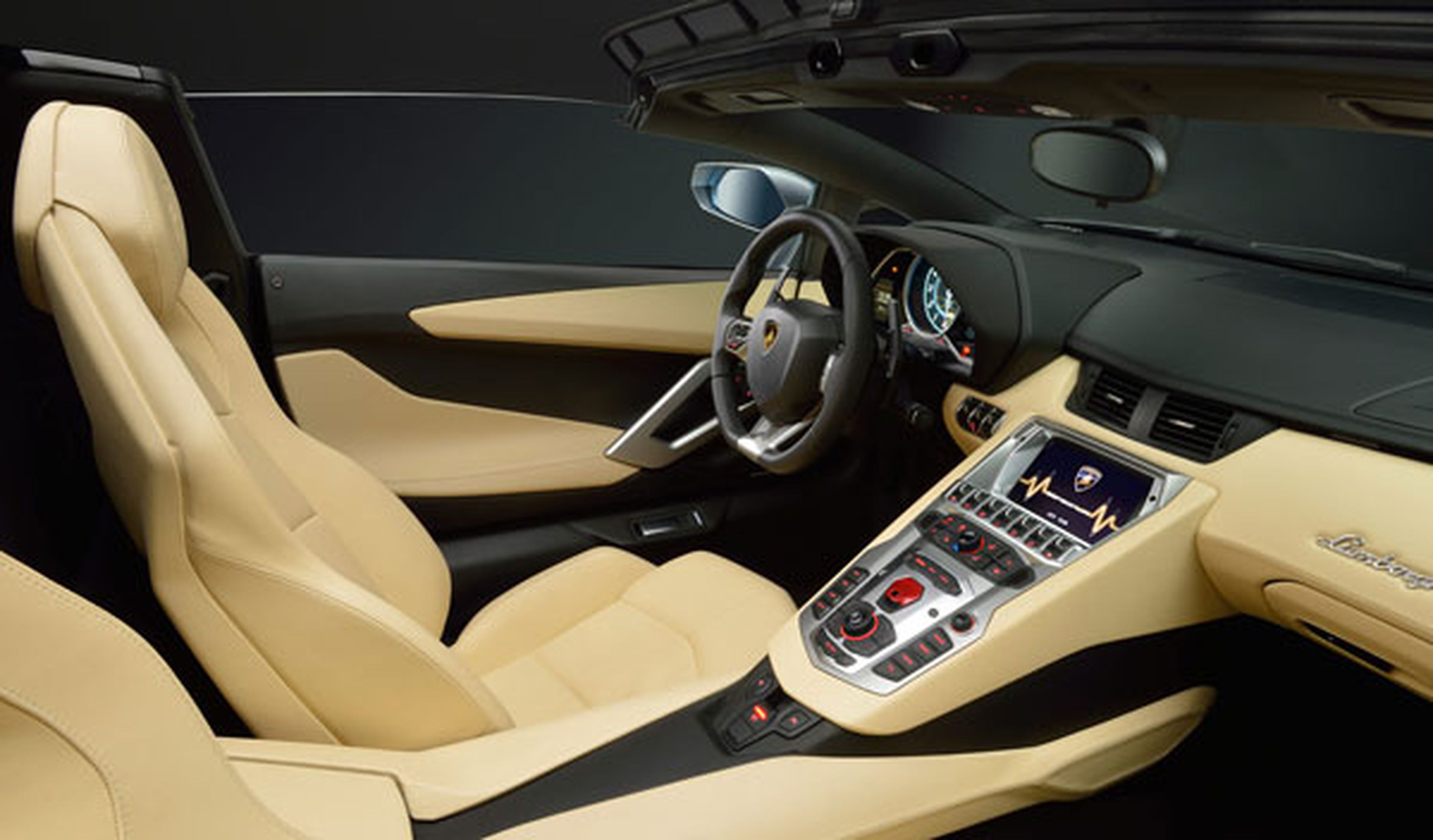Lamborghini Aventador Roadster interior