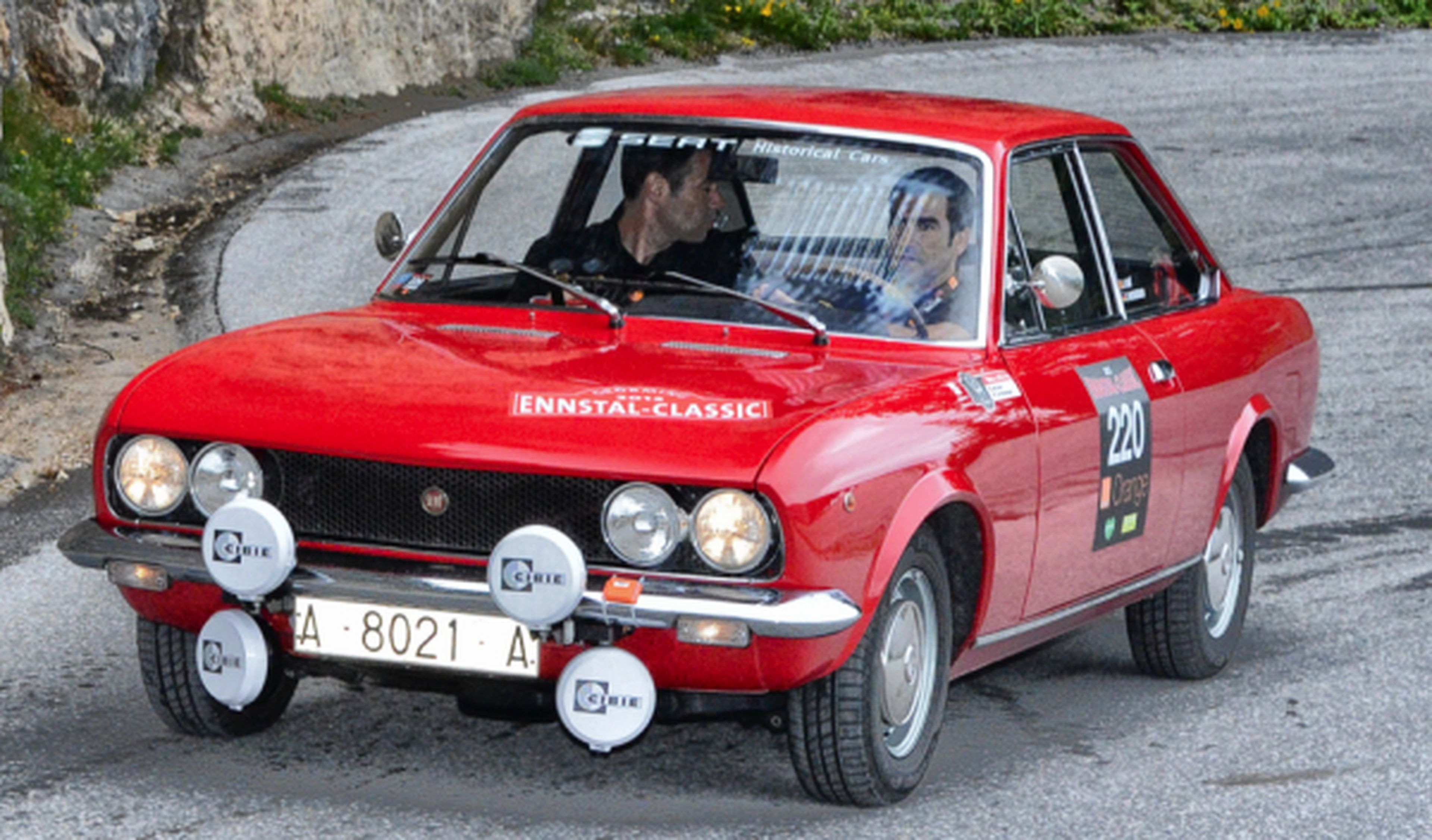 Seat 124 rally frontal