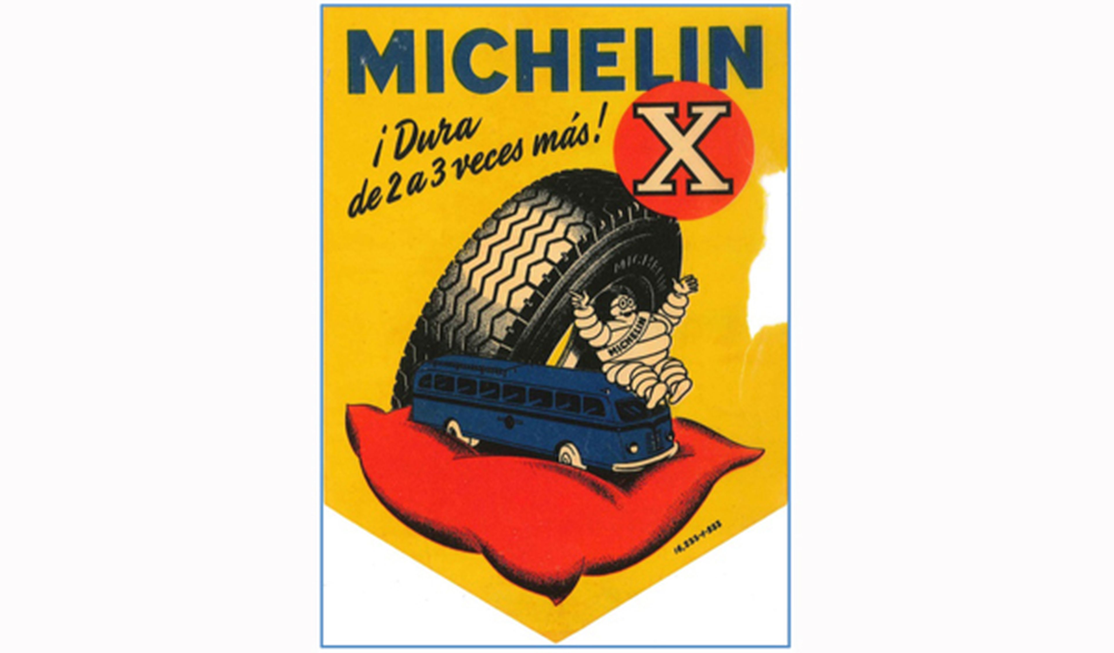 El neumático radial Michelin de camión cumple 60 años