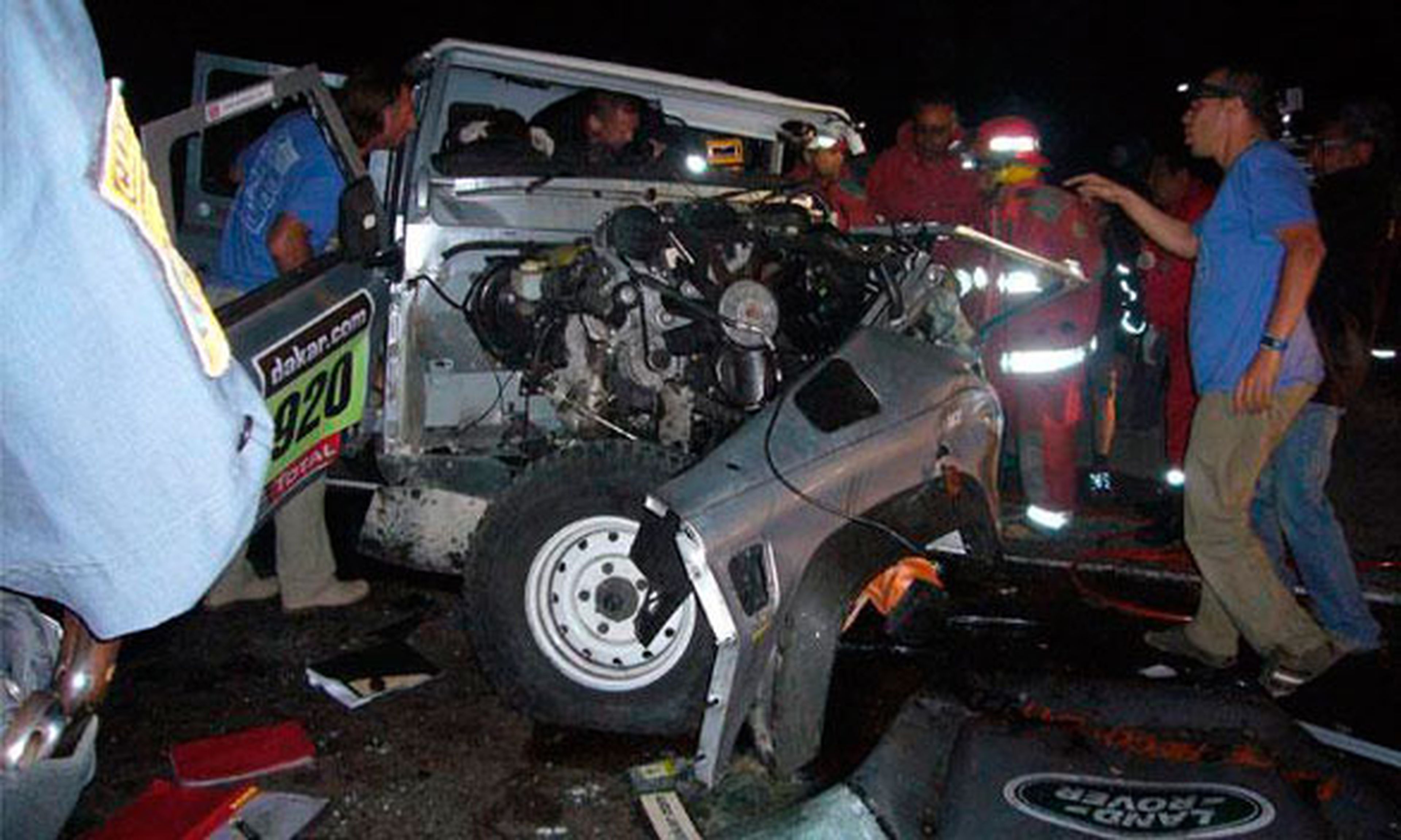 Accidente Rally Dakar 2013