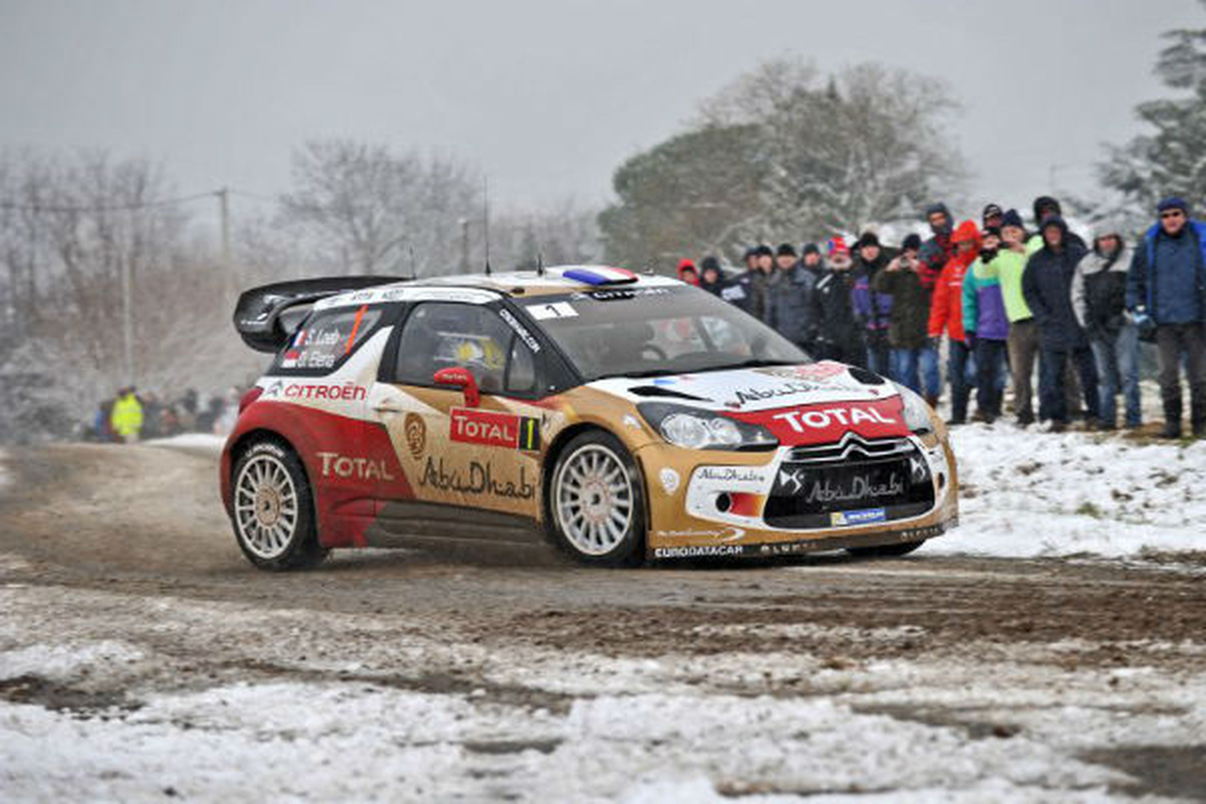 Loeb sigue imparable en el Rally de Montecarlo 2013