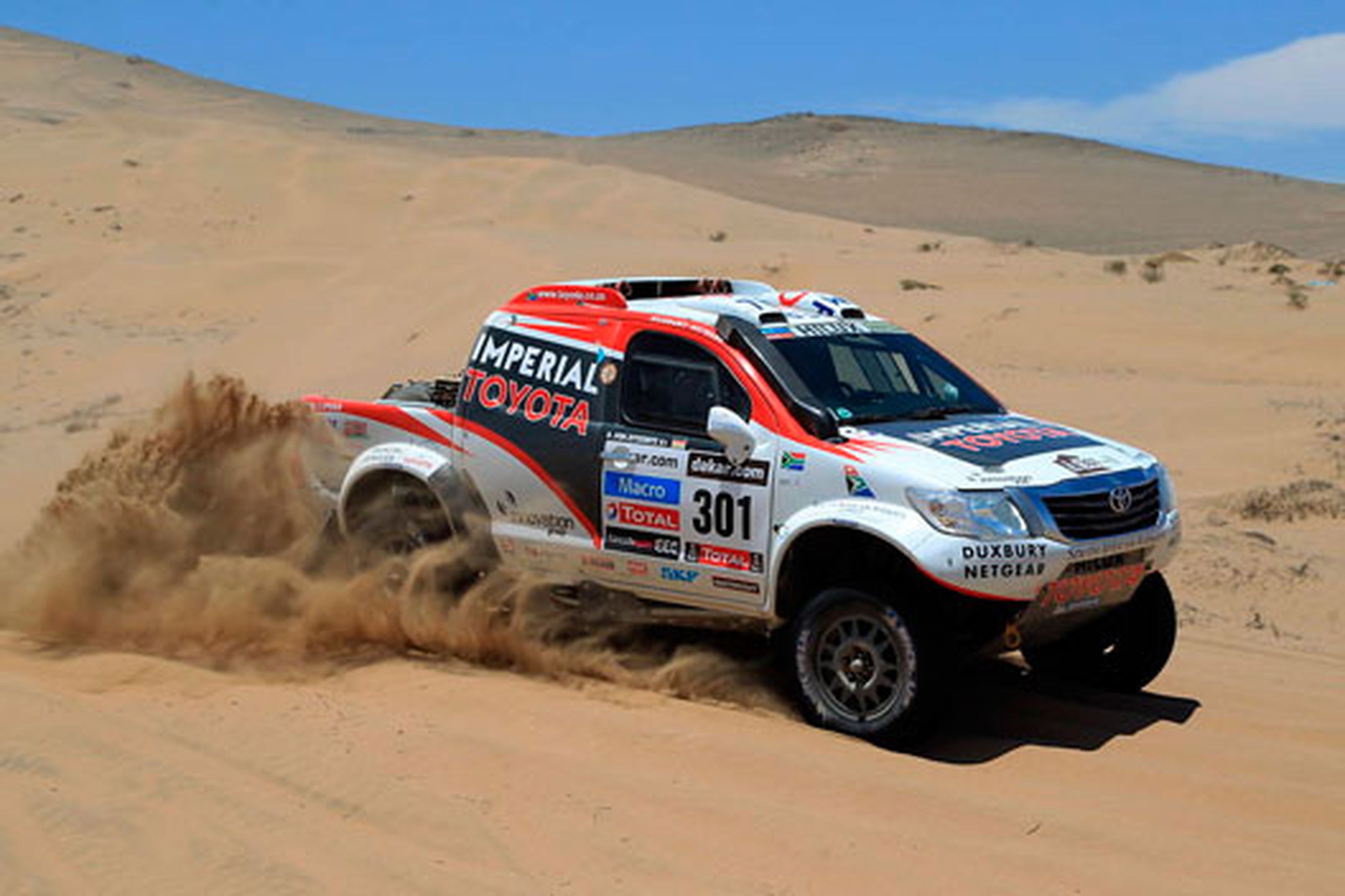 Rally Dakar 2013 Giniel de Villiers Toyota