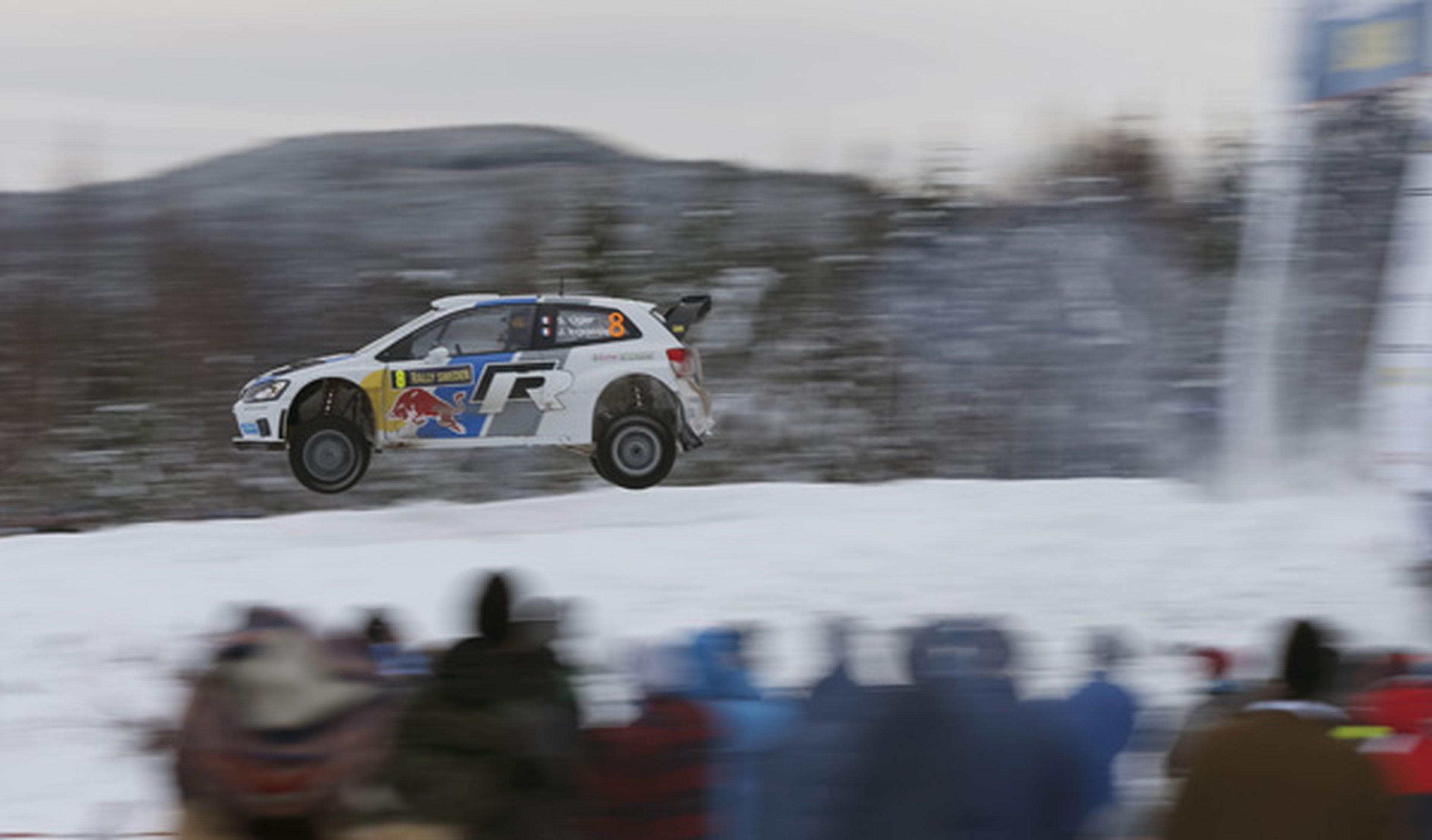 Ogier, nuevo líder en el Rally de Suecia 2013