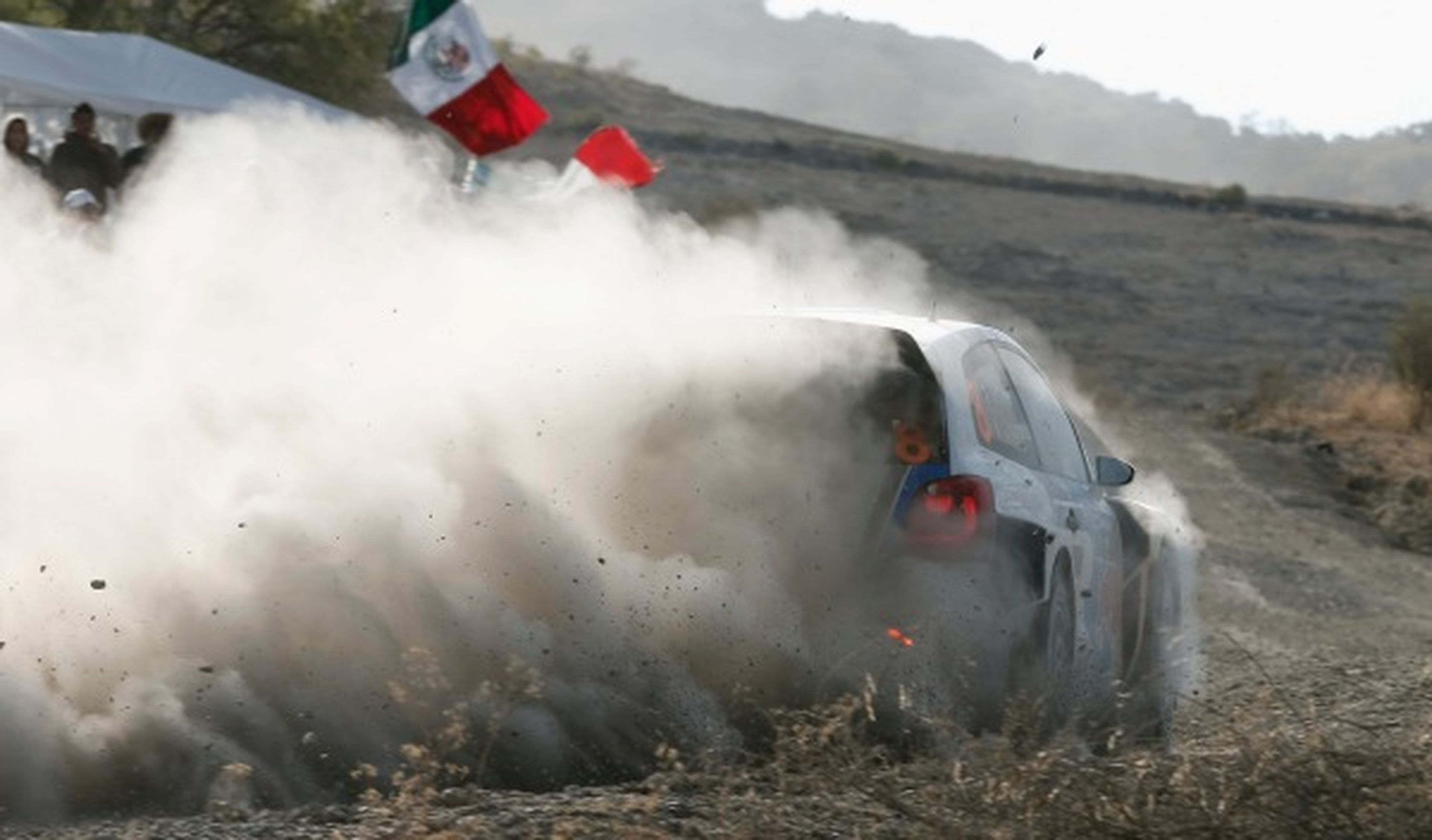 Ogier, líder en el Rally de México 2013