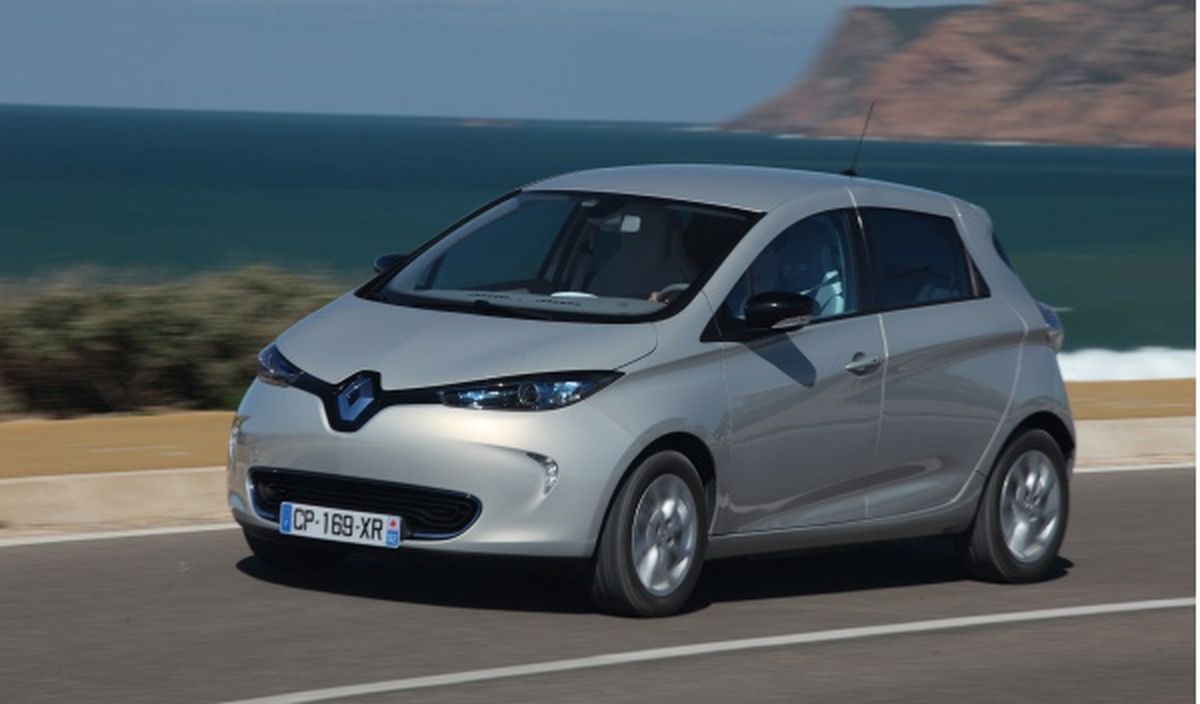 Renault Zoe eléctrico delantera