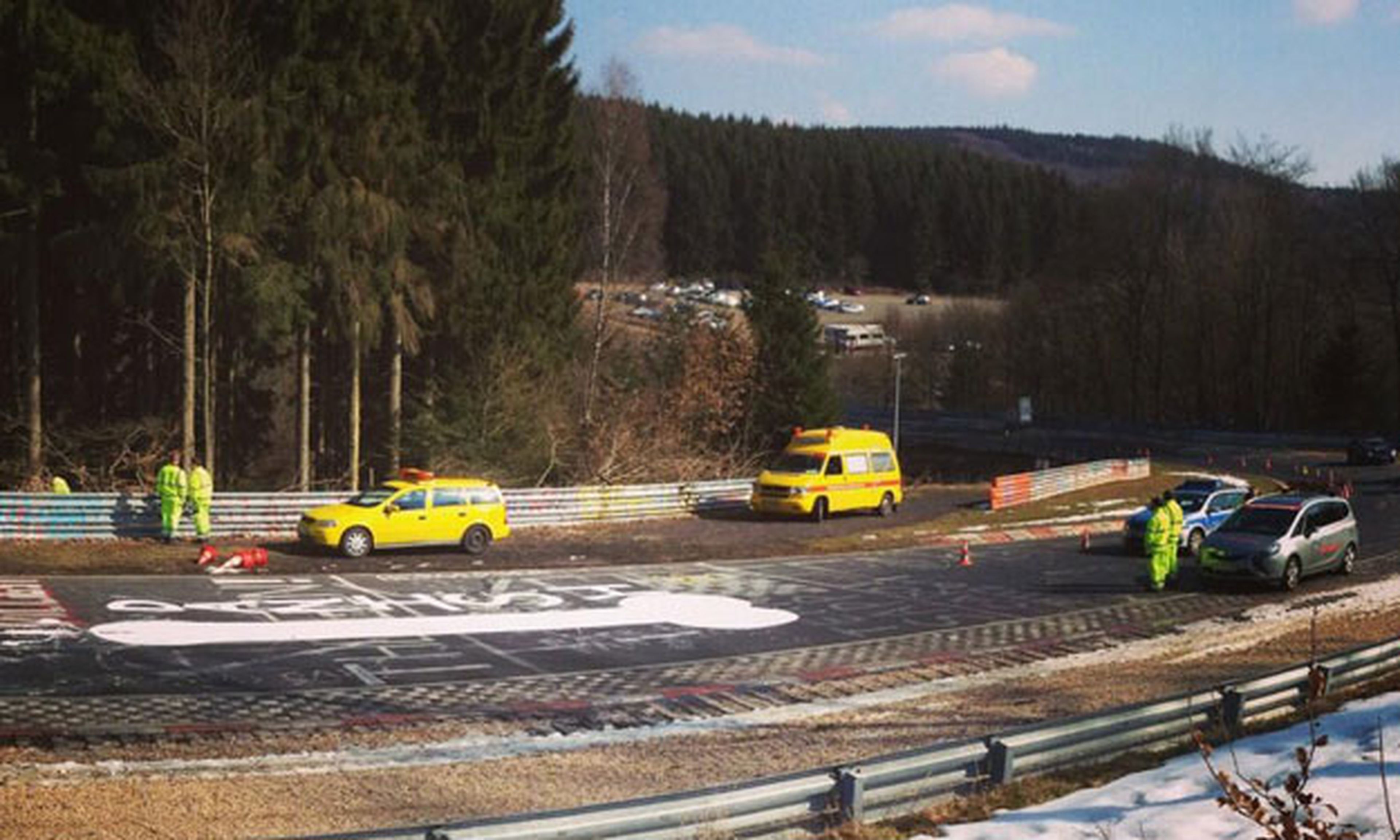 Nürburgring cierra por culpa de un pene gigante