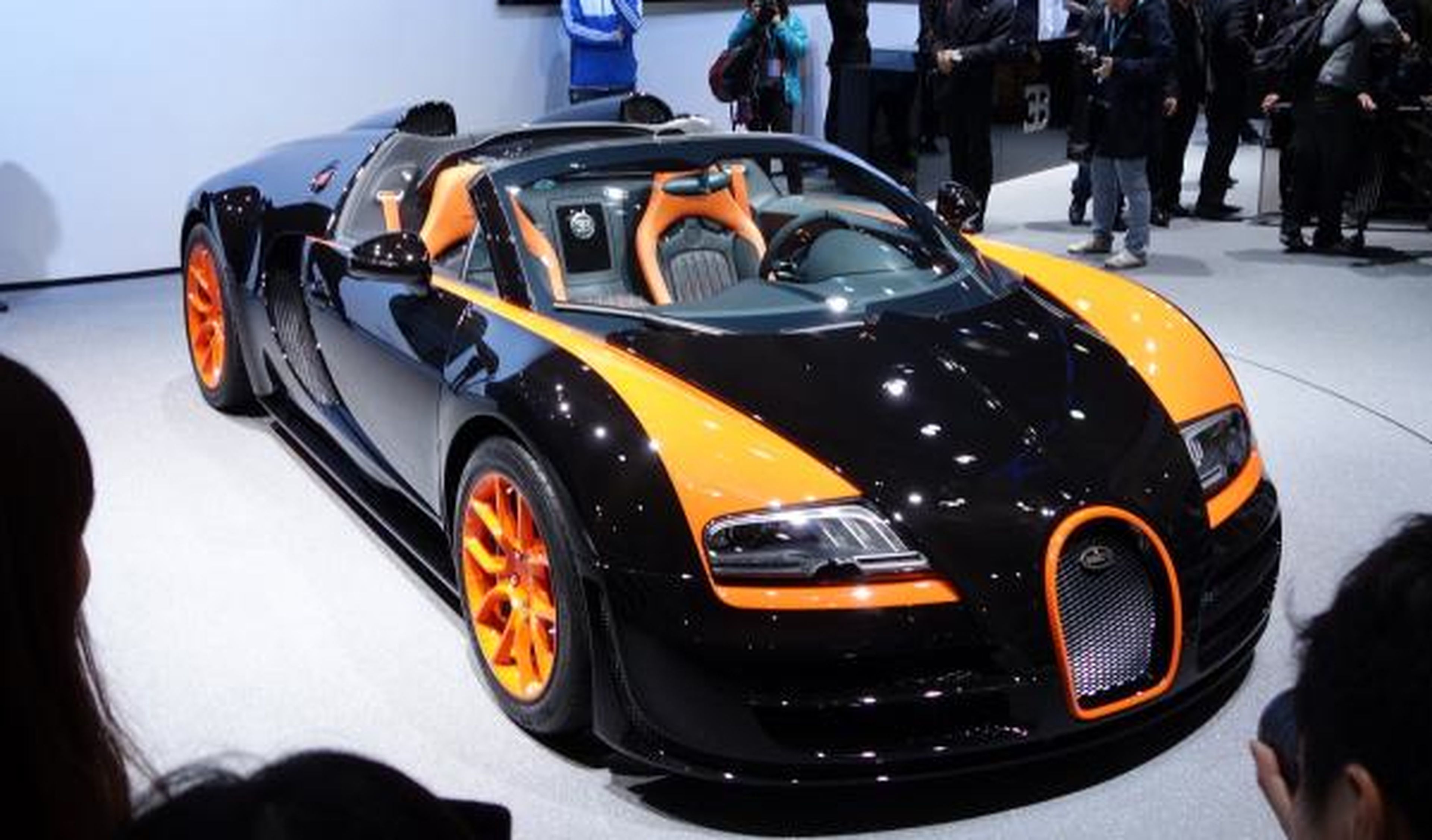 Bugatti Veyron Salón Shanghai 2013