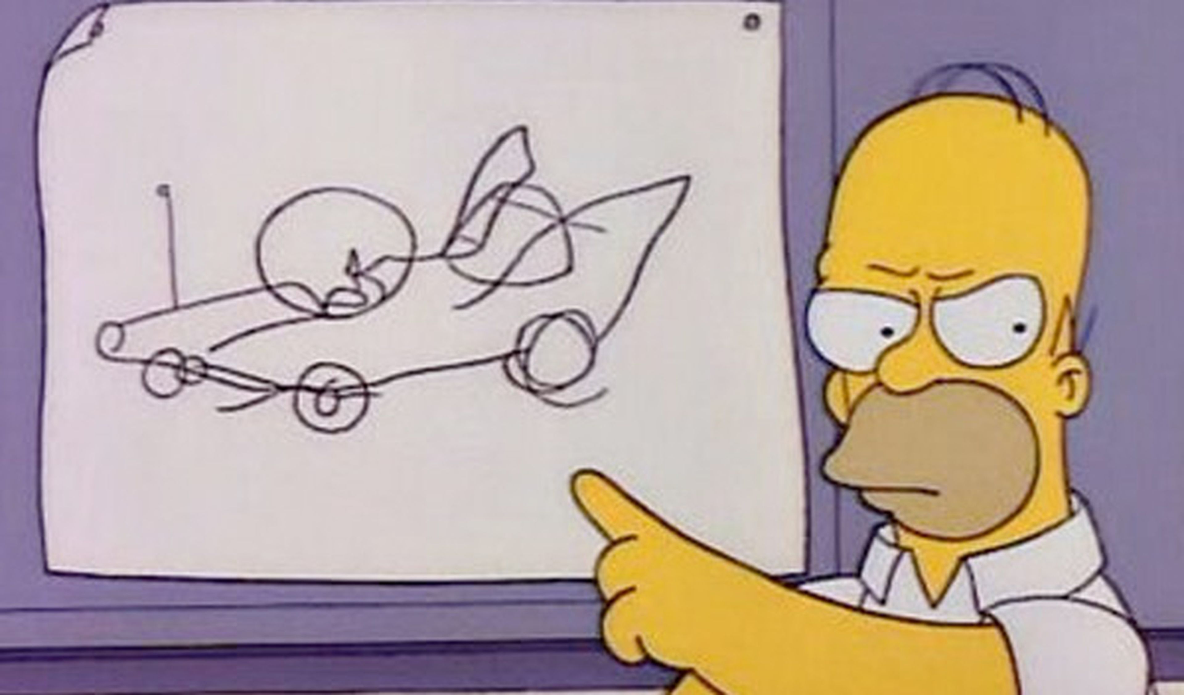 El coche diseñado por Homer Simpson se hace realidad