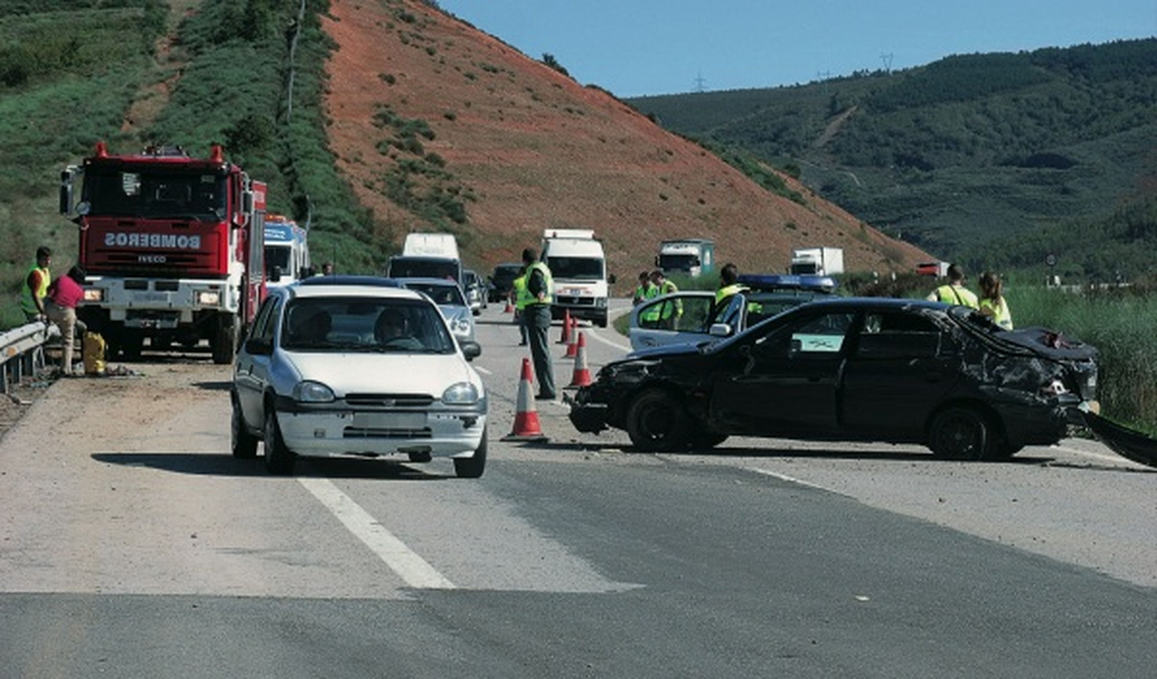 Las carreteras más peligrosas de España en 2013