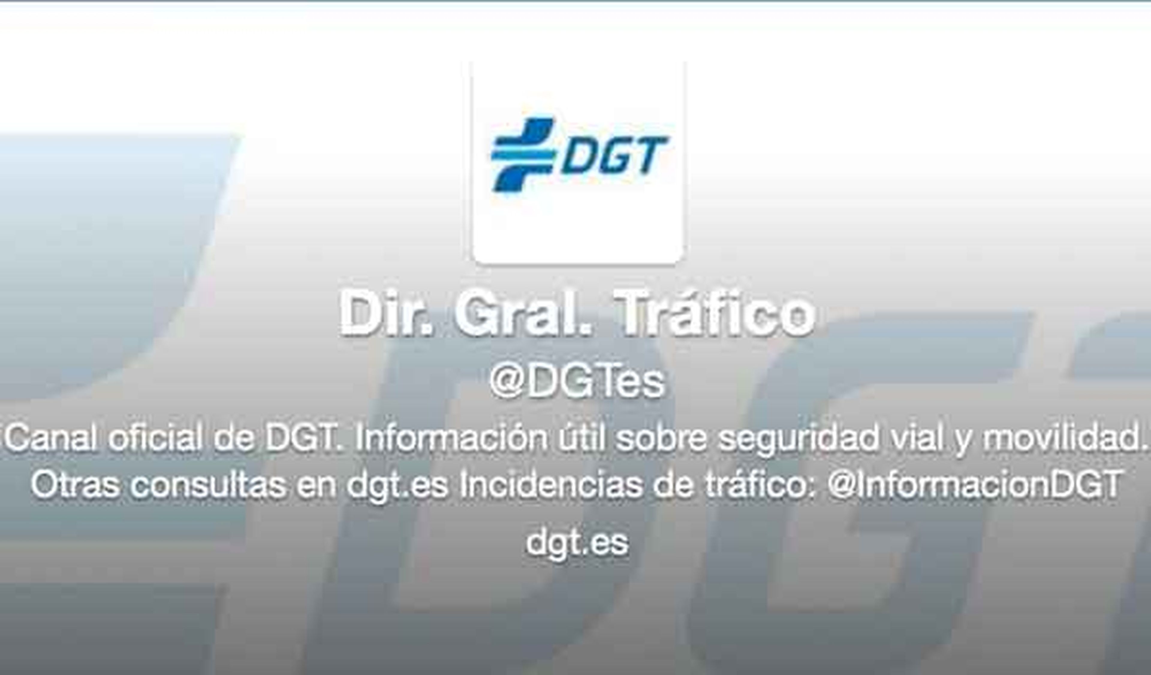 La DGT lanza dos perfiles en Twitter para dar información