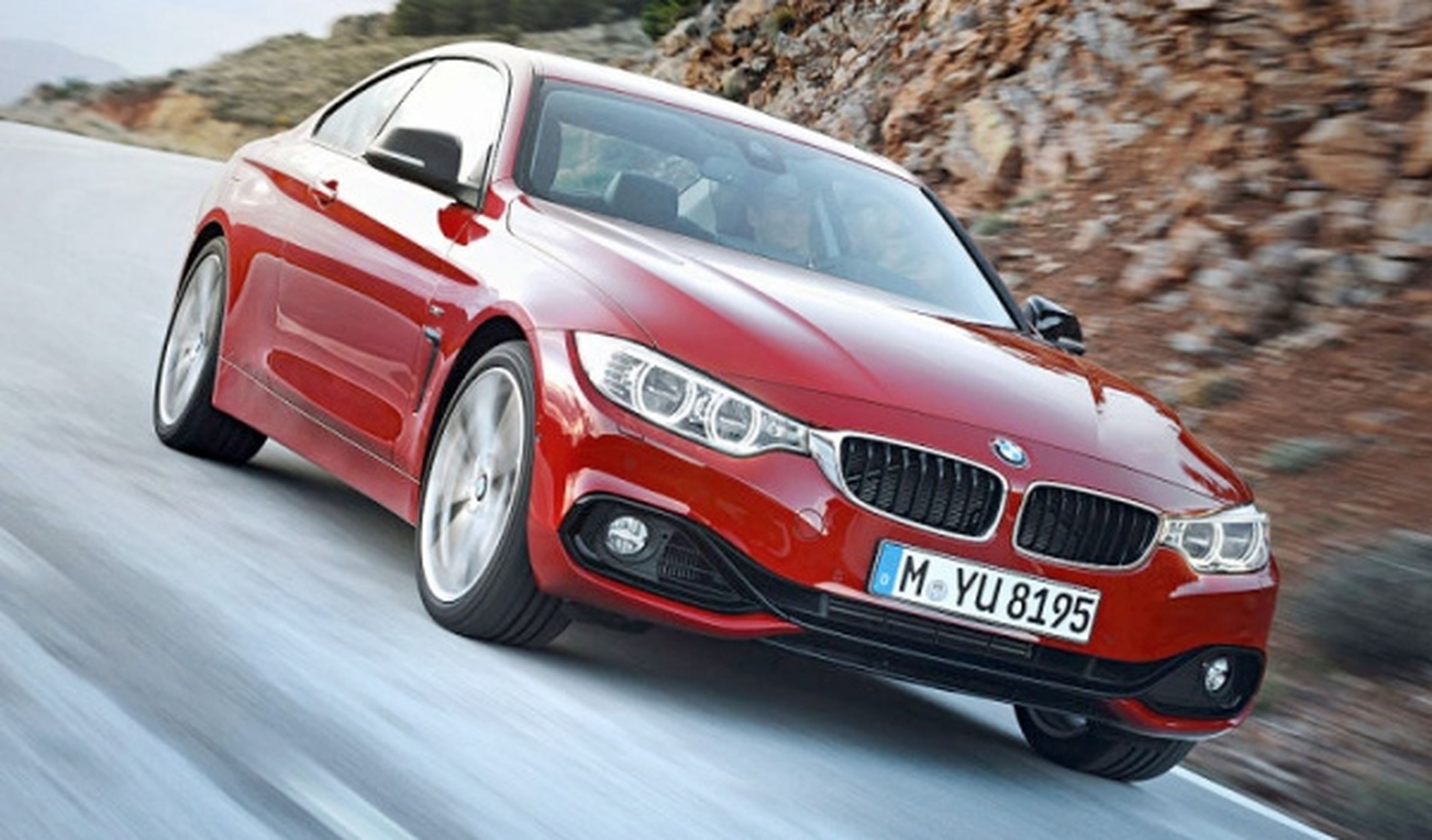 Nuevo BMW Serie 4 frontal dinámica
