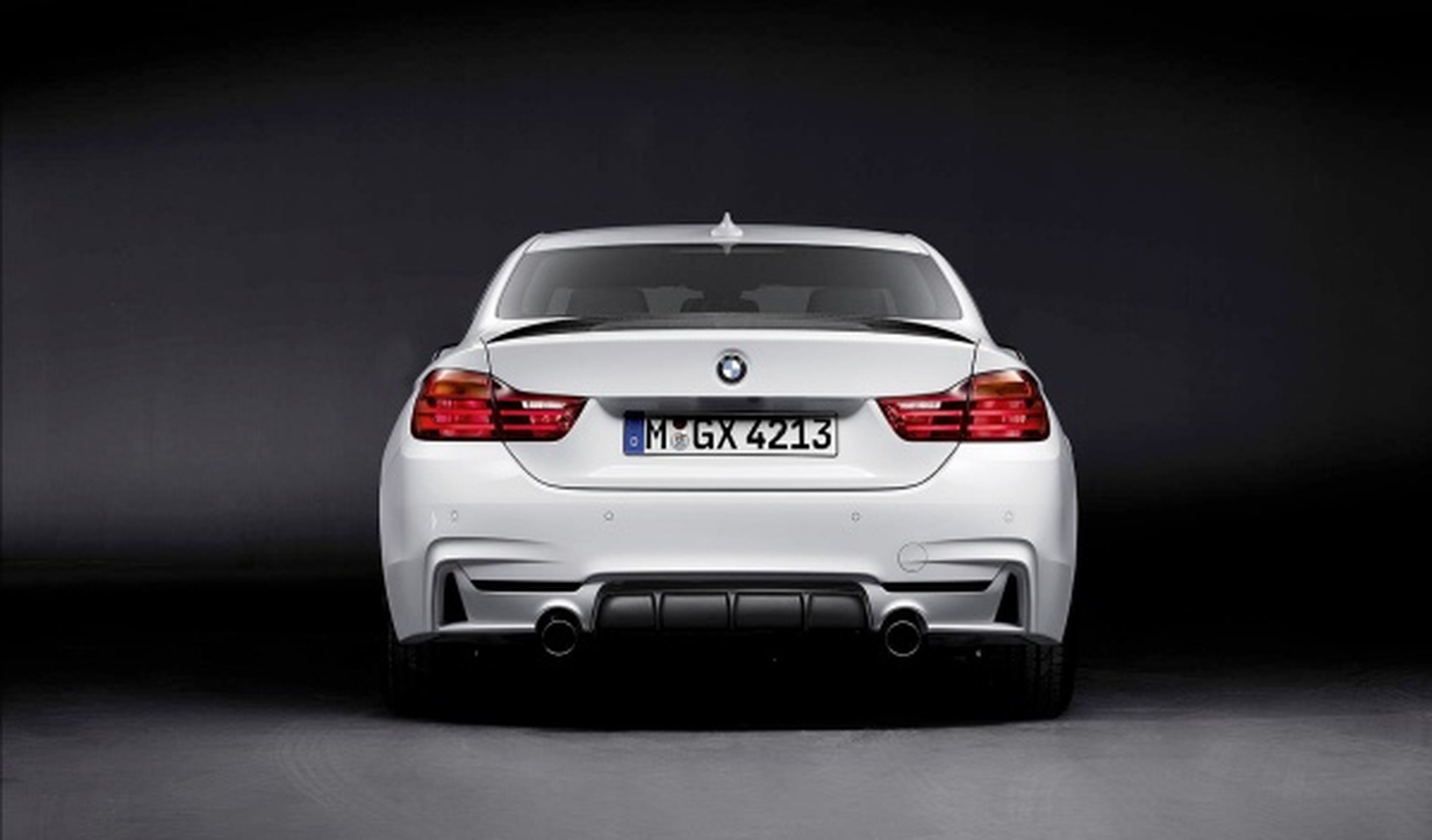BMW Serie 4 coupé M Performance trasera
