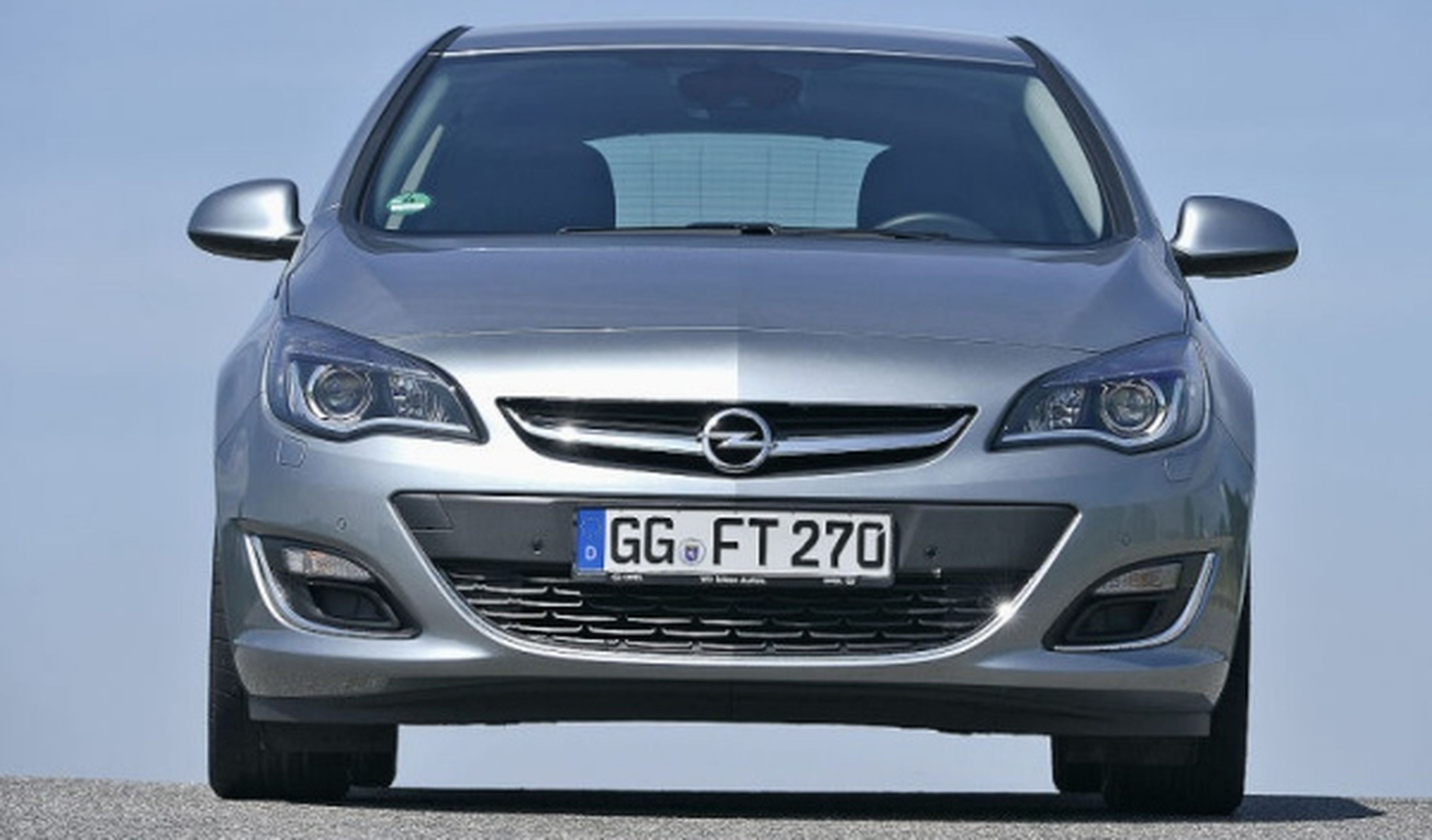 Opel Astra frontal