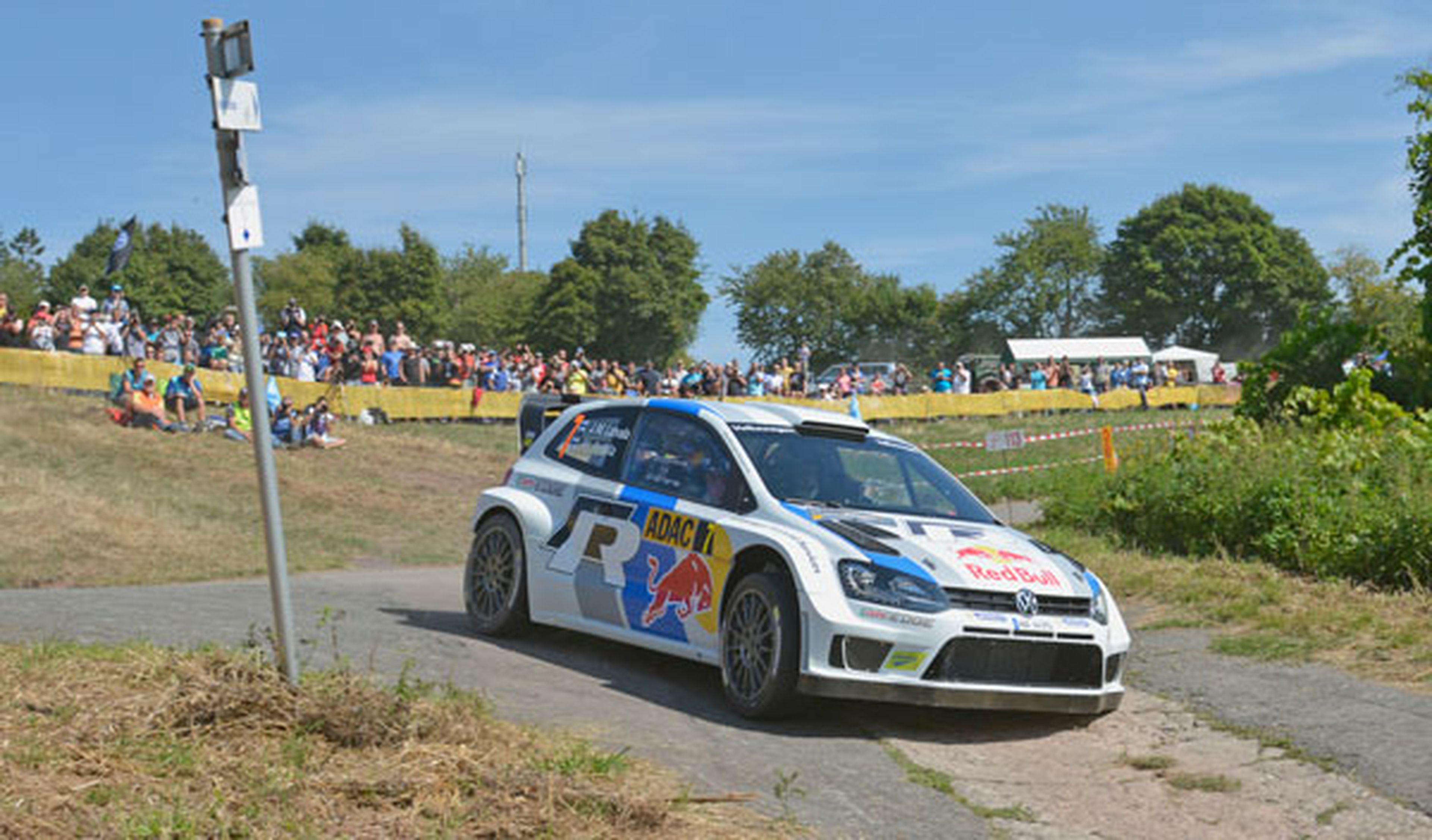 Rally Alemania 2013. Latvala vuela en el shakedown