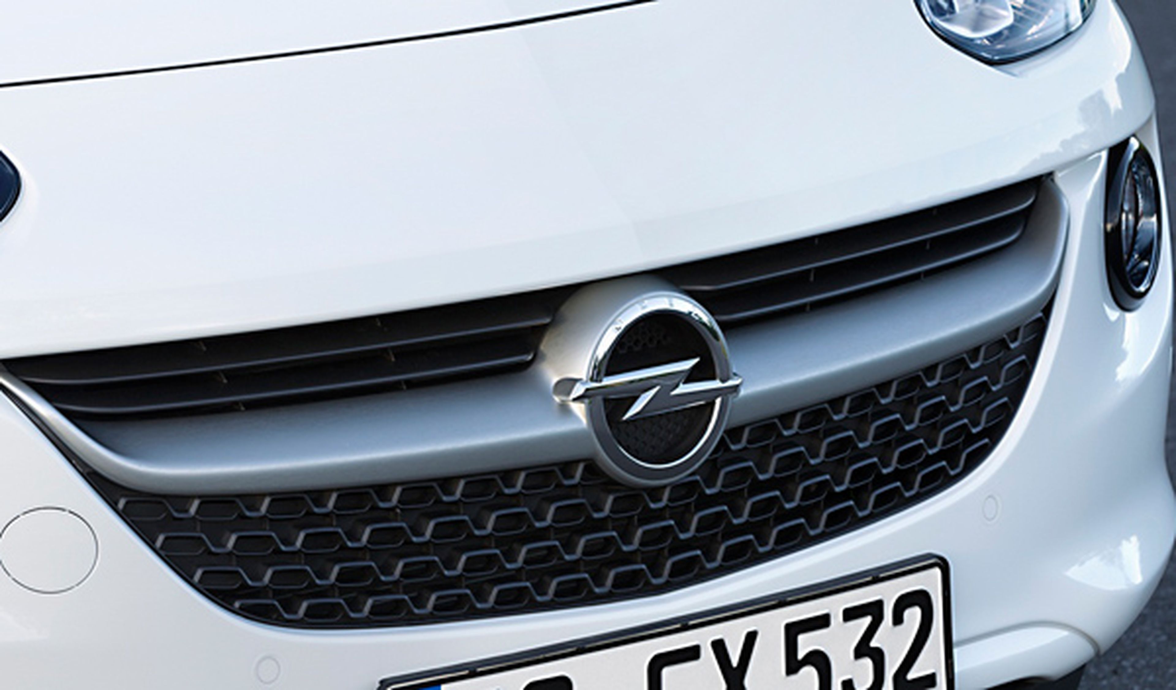 Calandra de la nueva versión del Opel Adam