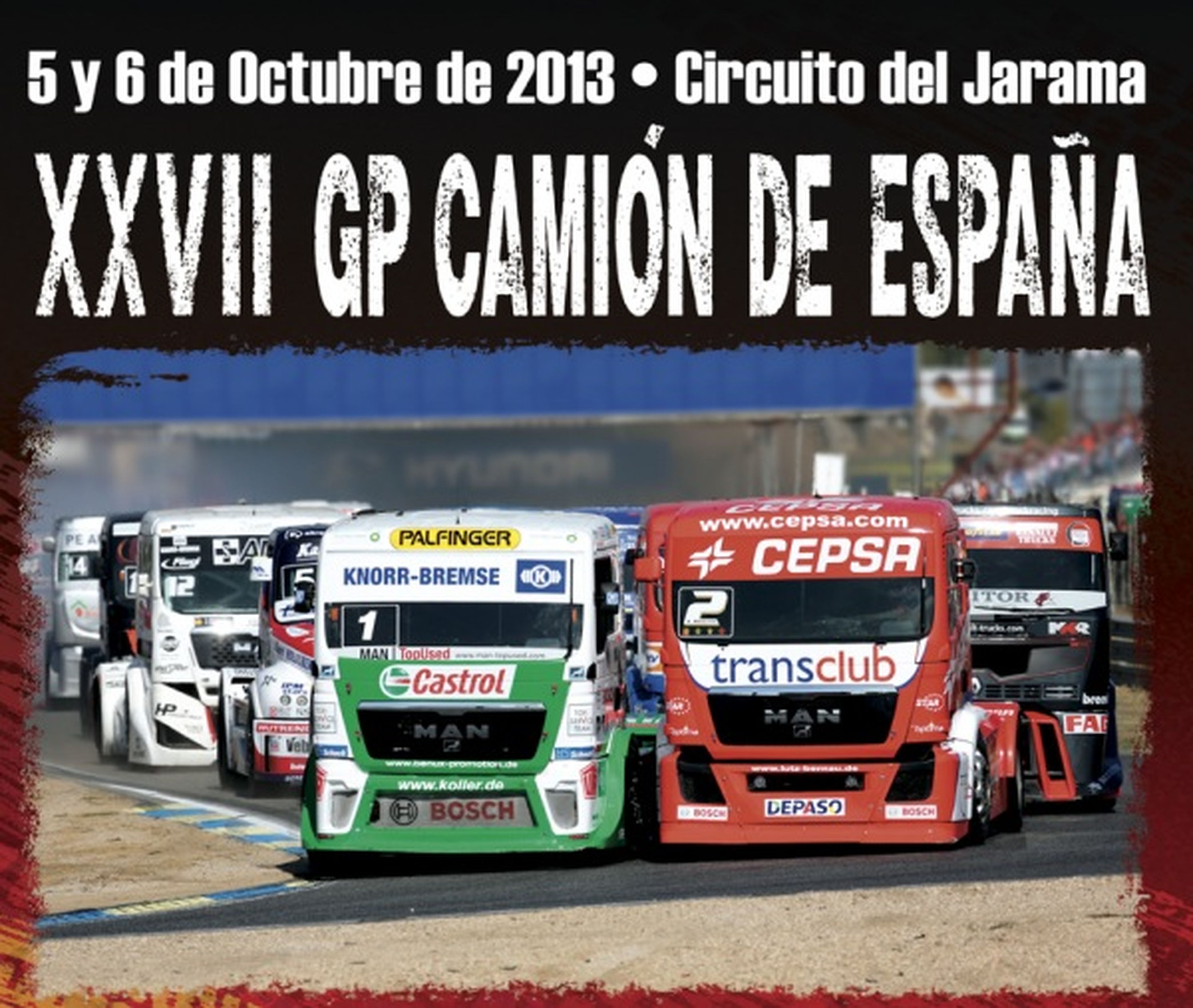 cartel GP de España Camión 2013