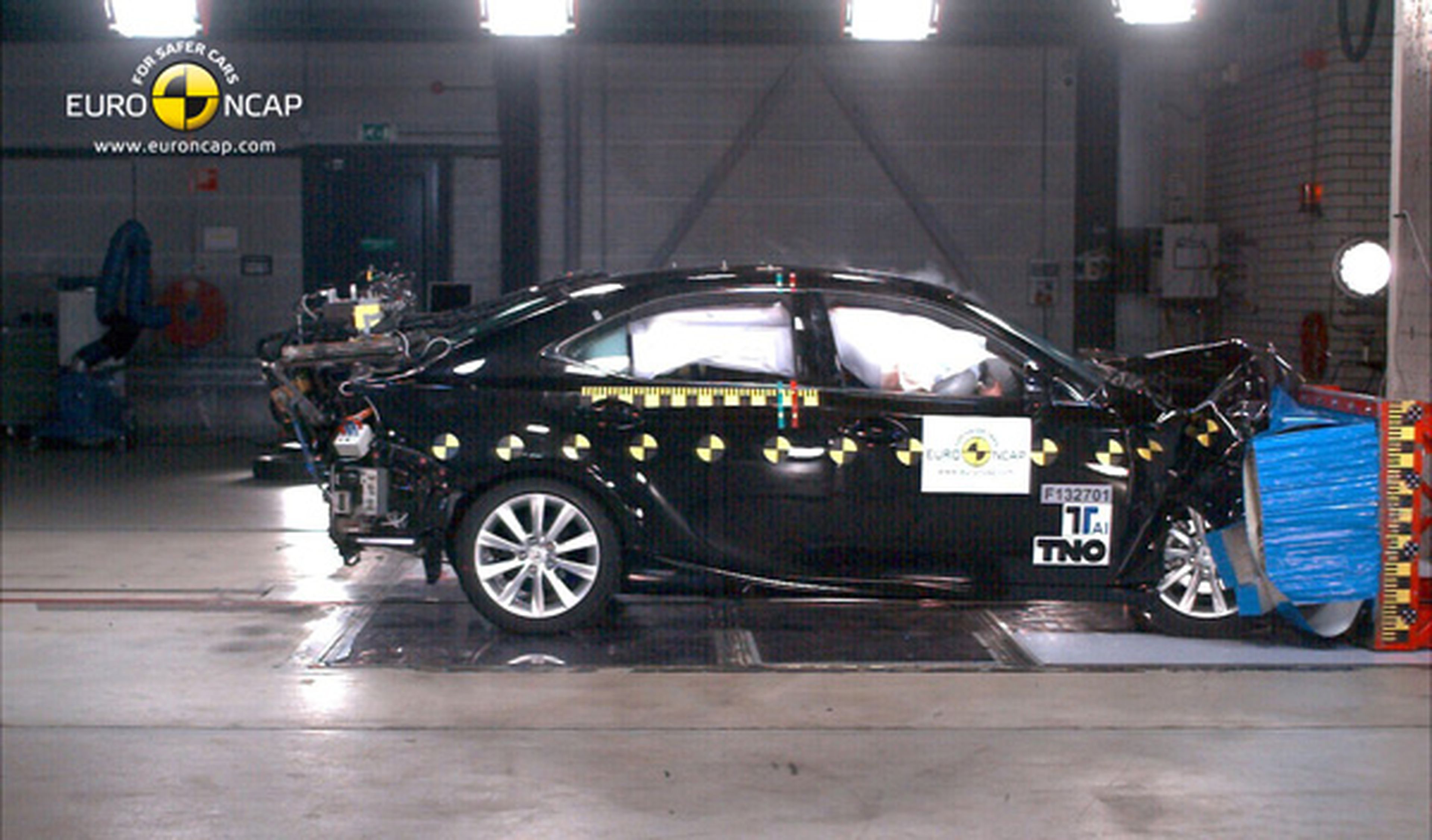 Resultados EuroNCAP: IS 300h, Mazda6, Adam y Corolla