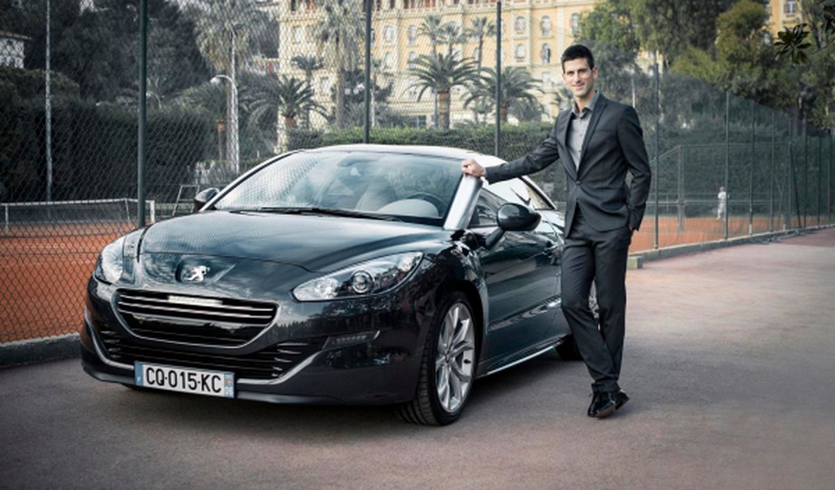 Novak Djokovic, nuevo embajador de Peugeot