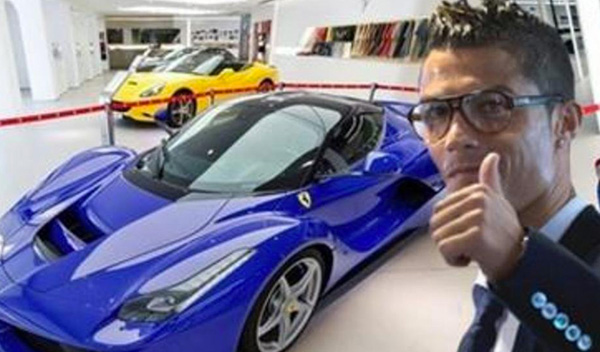 Fashion cr7 ferrari