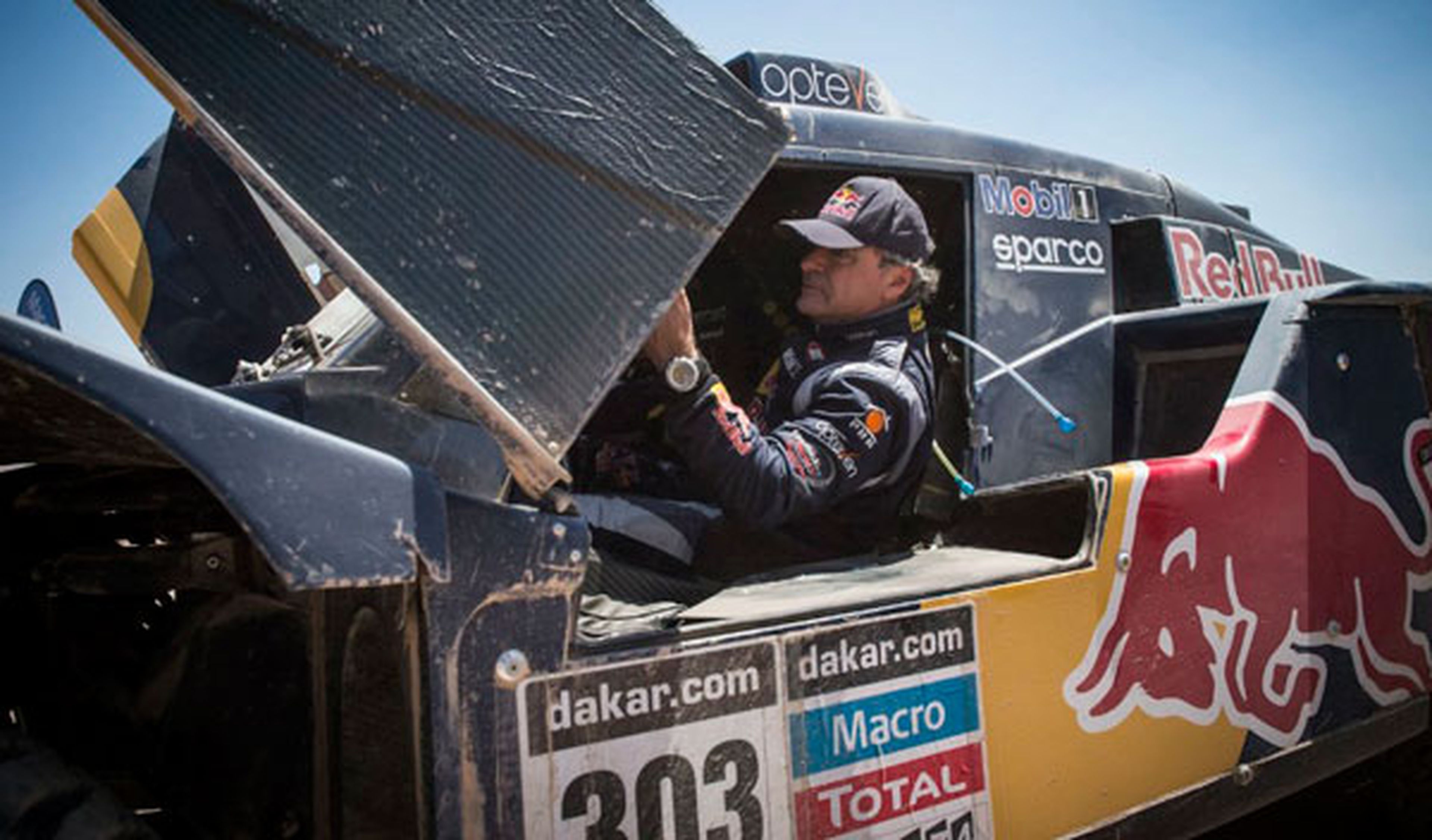 Rally Dakar 2014, etapa 9: Carlos Sainz casi abandona