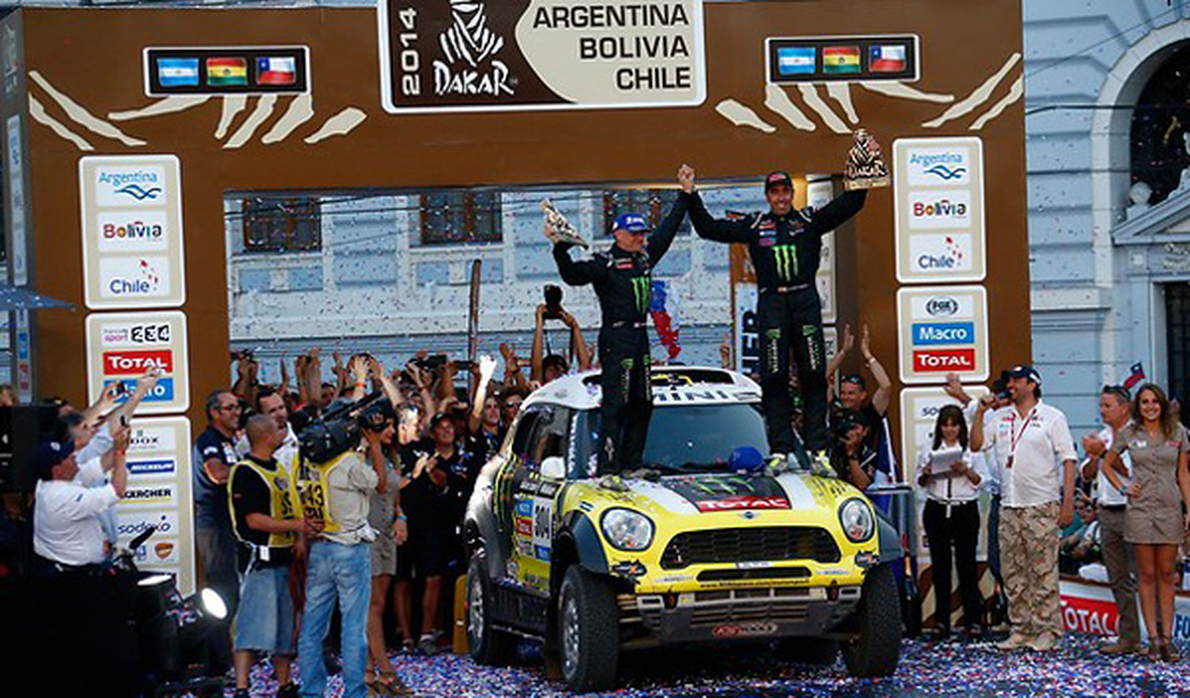 Nani Roma y Marc Coma ganan el Dakar 2014 en coches y motos
