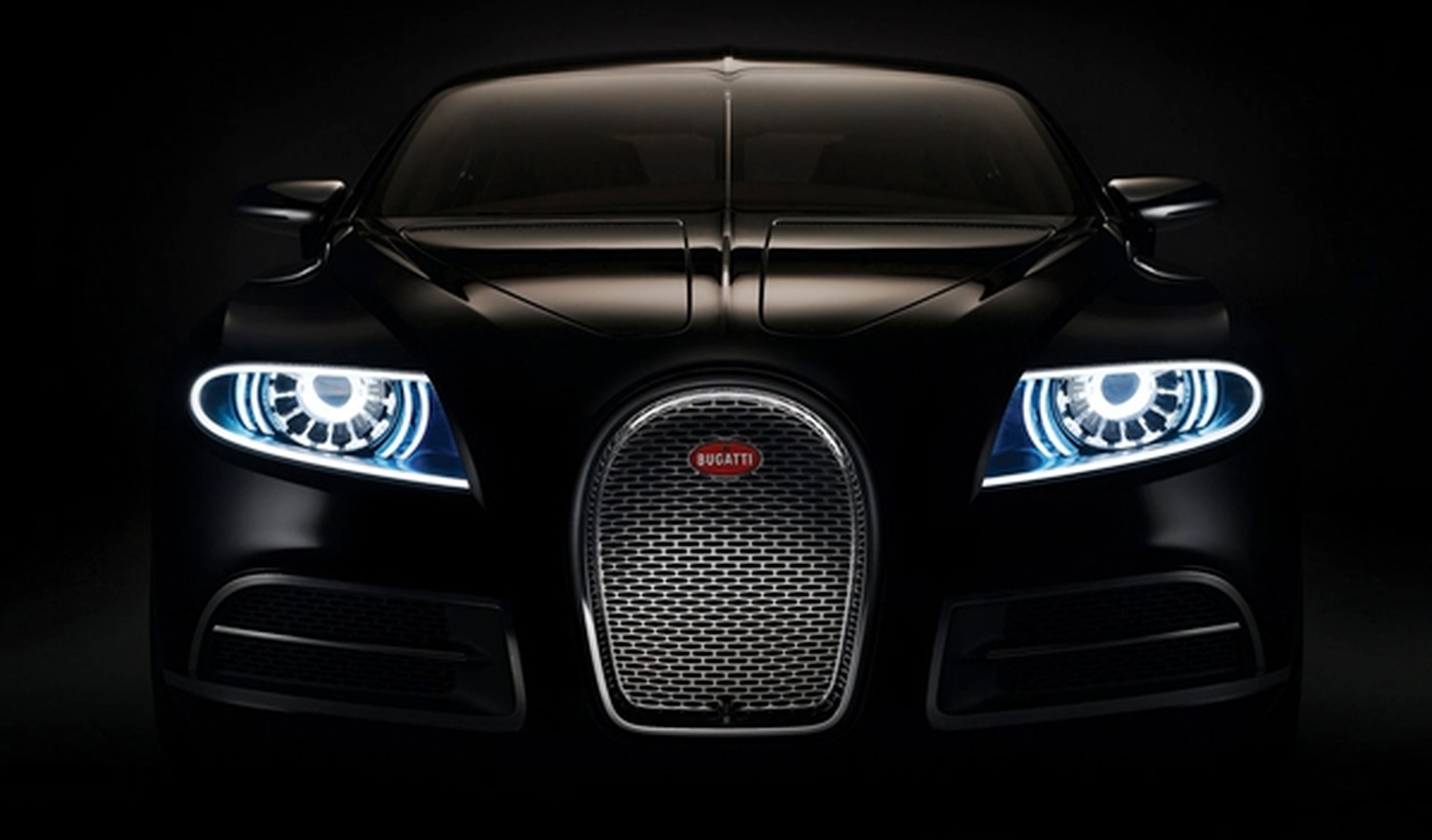 Este era el Bugatti Galibier, una lujosa berlina cuatro puertas presentada en 2009