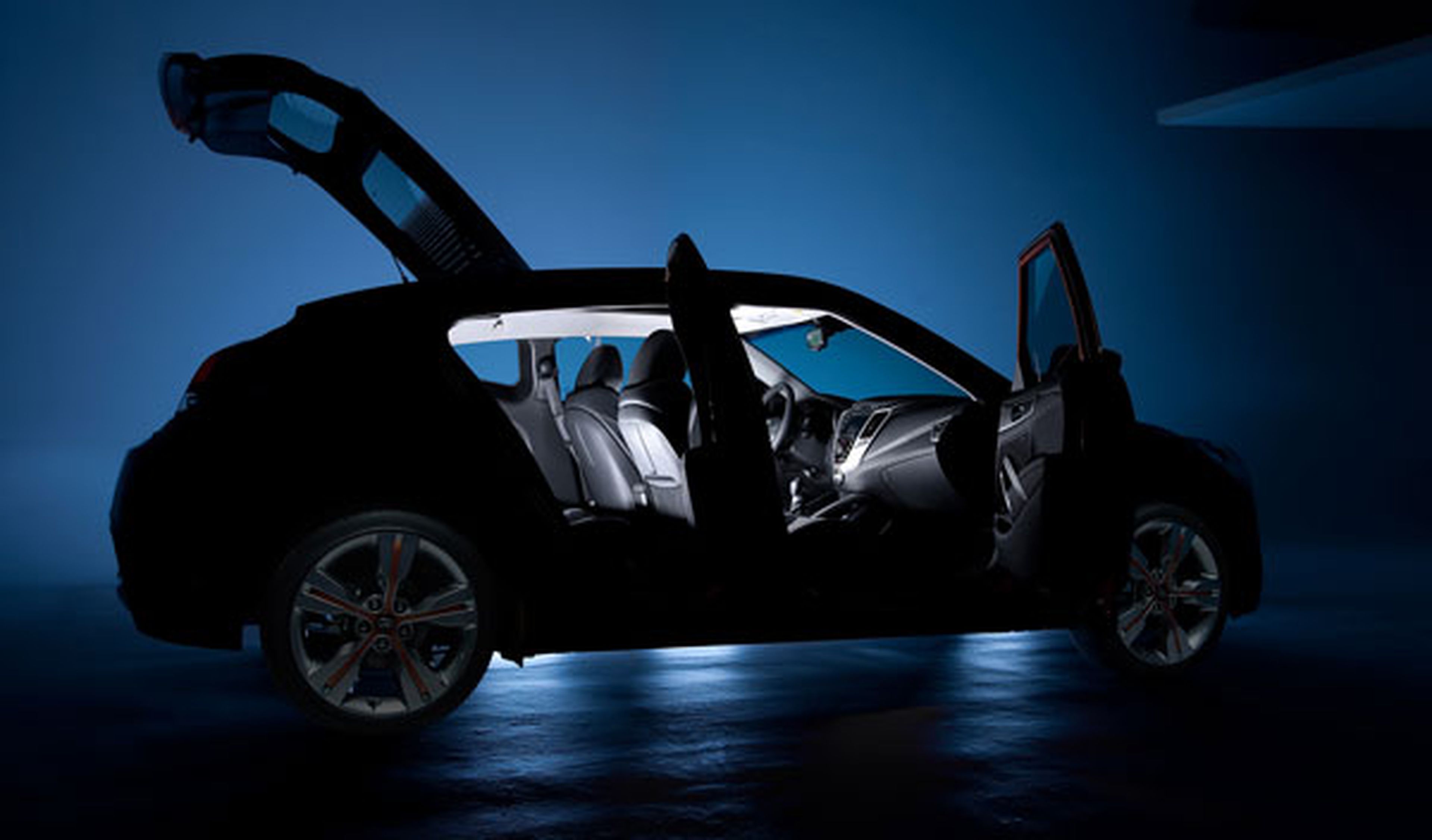 El Hyundai Veloster 2012 será presentado en el Salón de Det