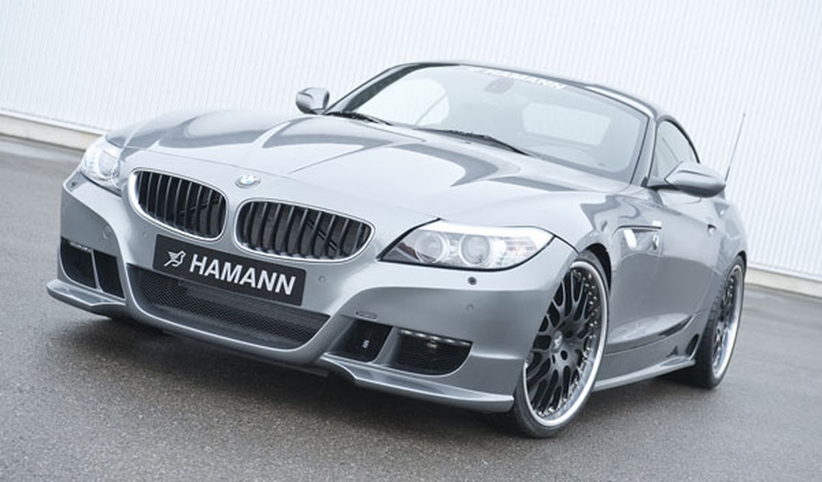 El frontal del BMW Z4 Hamann cuenta con tomas de mayor tamaño y luces LED