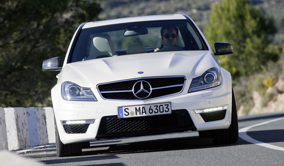 Mercedes C 63 AMG frontal