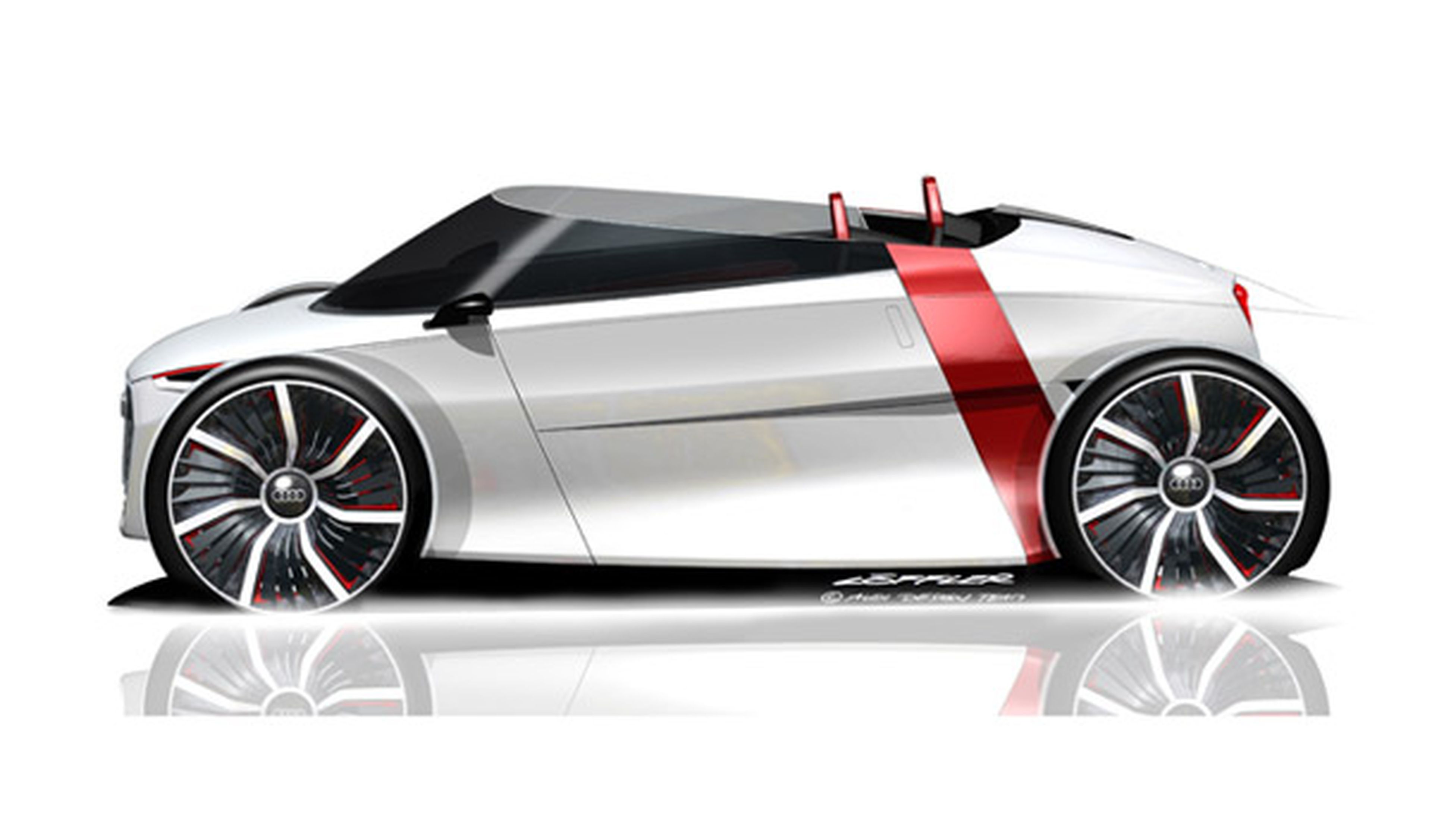 Audi urban concept Spyder: el descapotable más eficiente