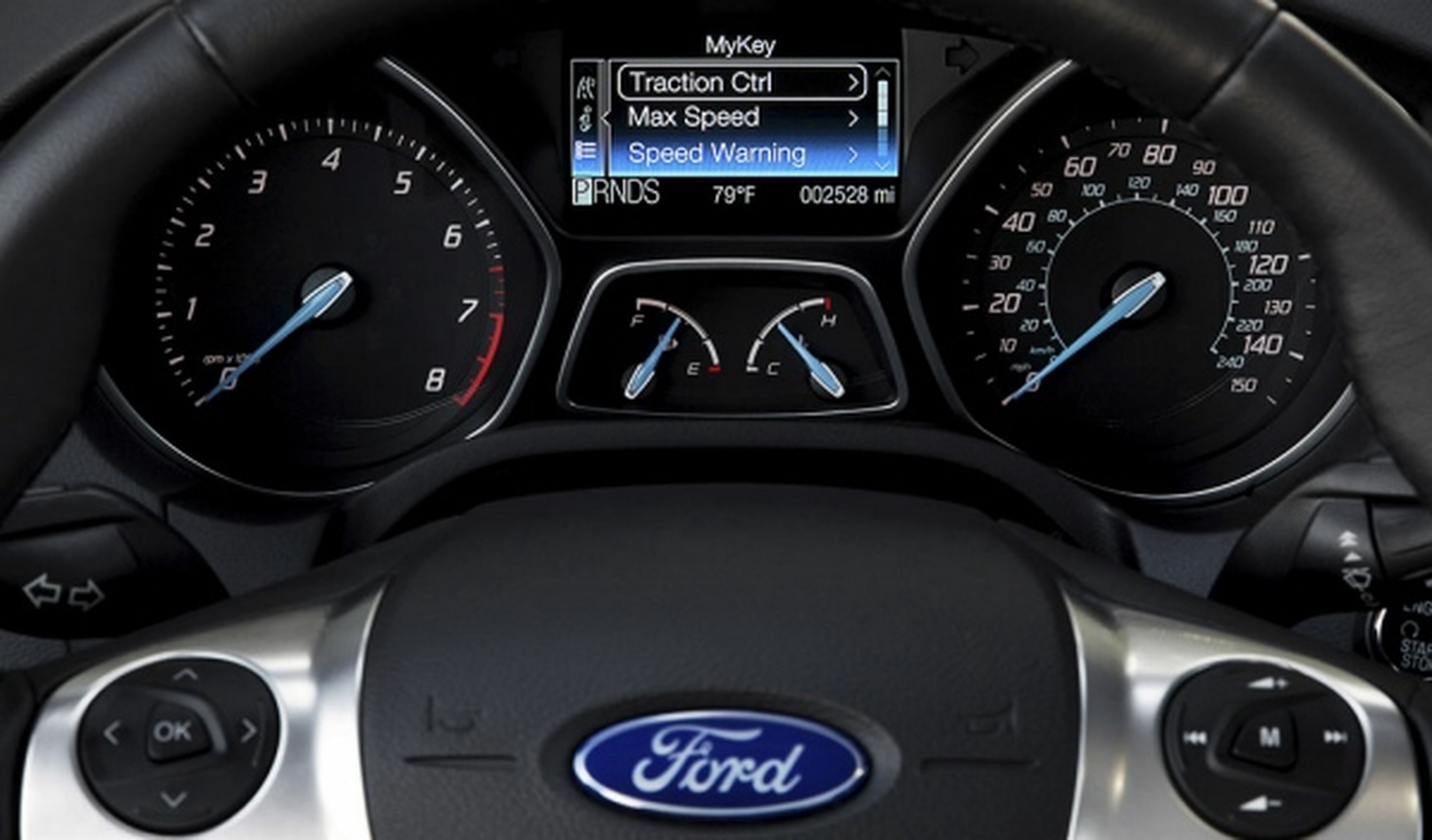 Controla la conducción de tus hijos con MyKey de Ford