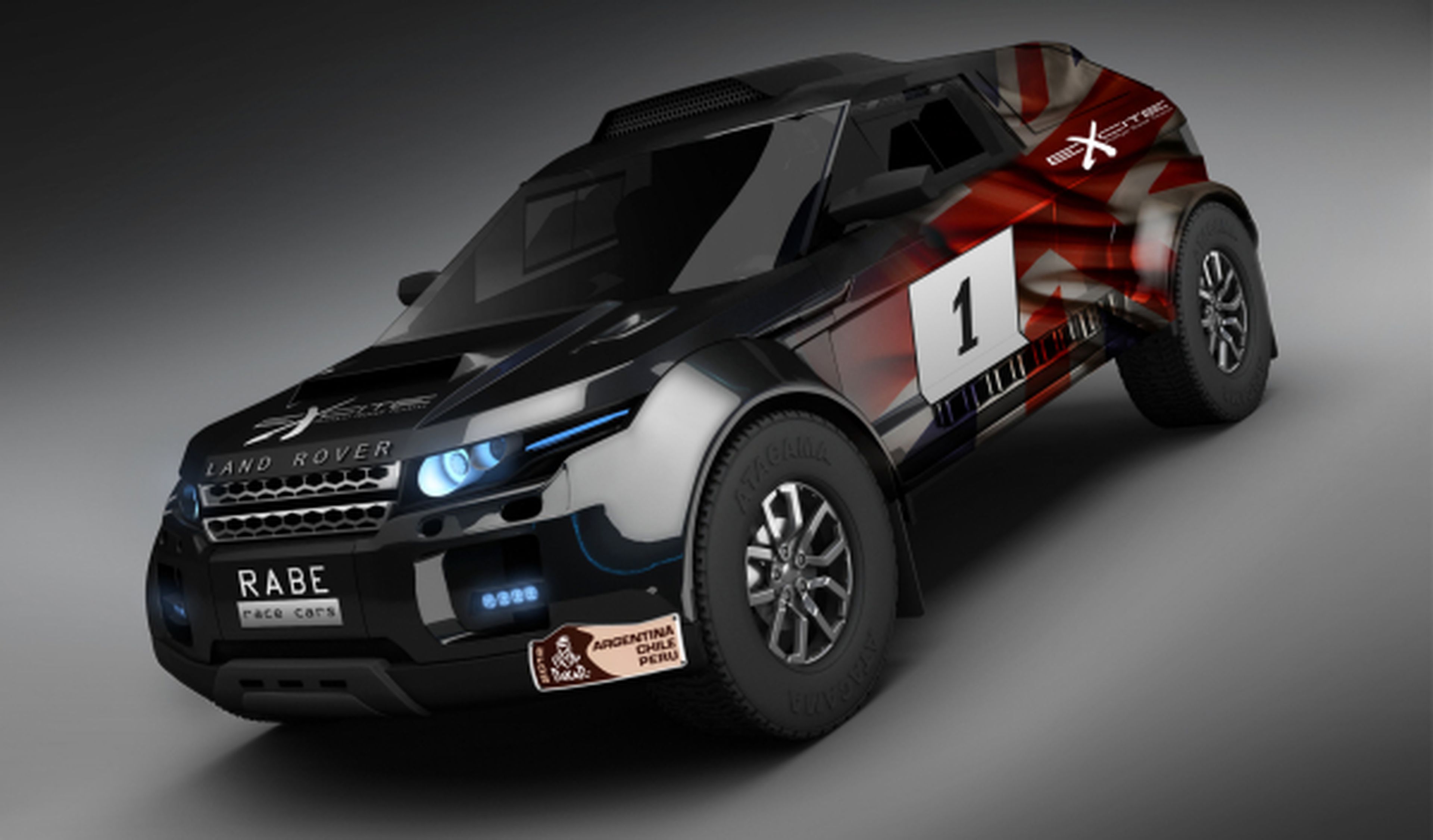 El Range Rover Evoque correrá el Dakar 2013