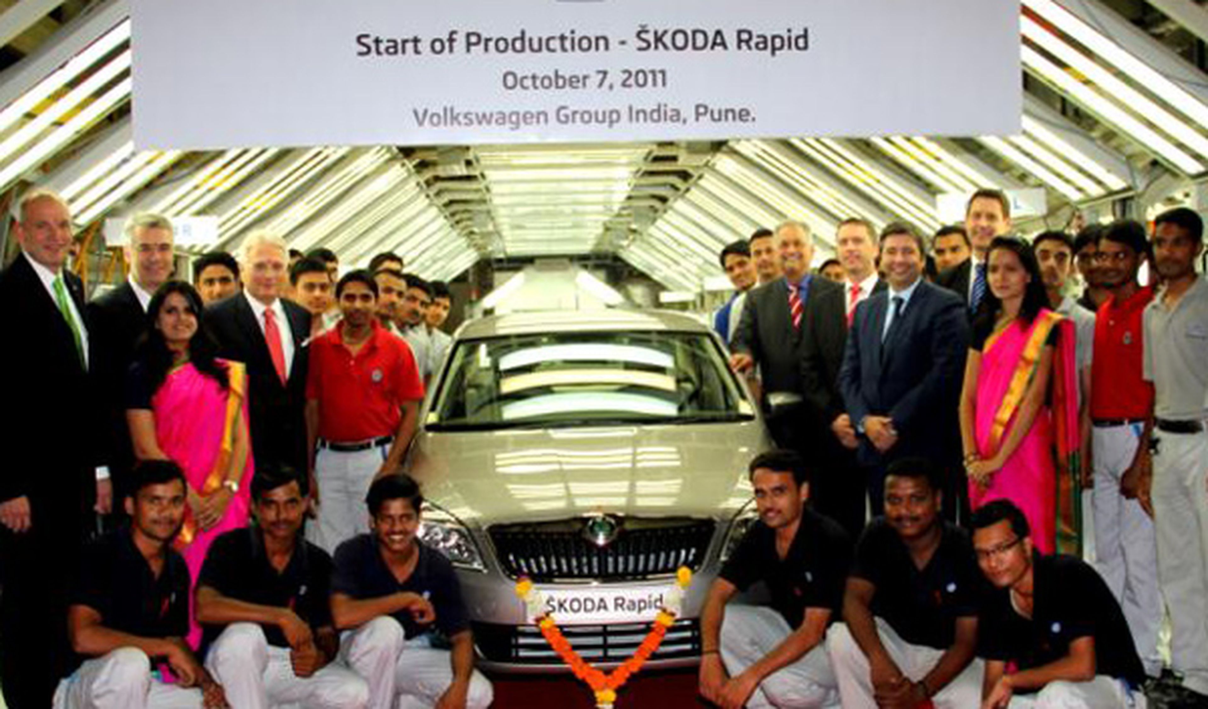 El Skoda Rapid inicia su producción en la India