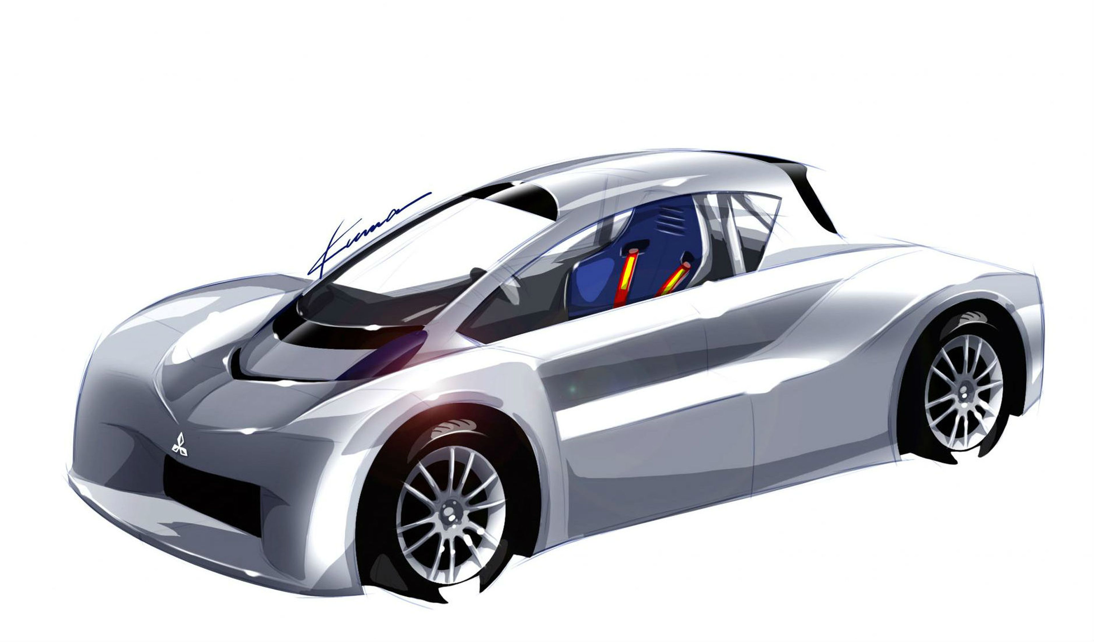Mitsubishi i-MiEV competirá en el Pikes Peak 2012 frontal