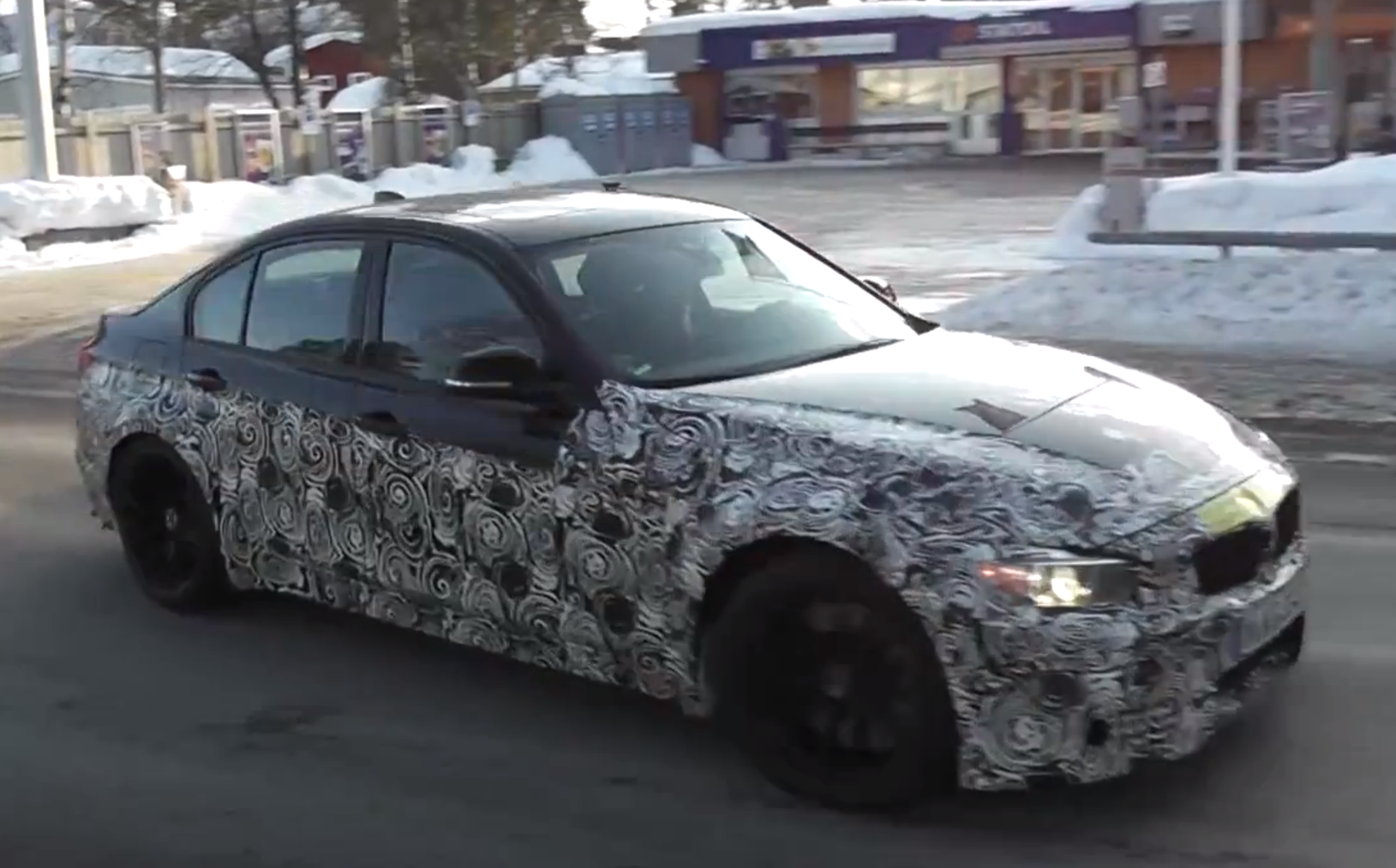Descubierto y grabado el nuevo BMW M3