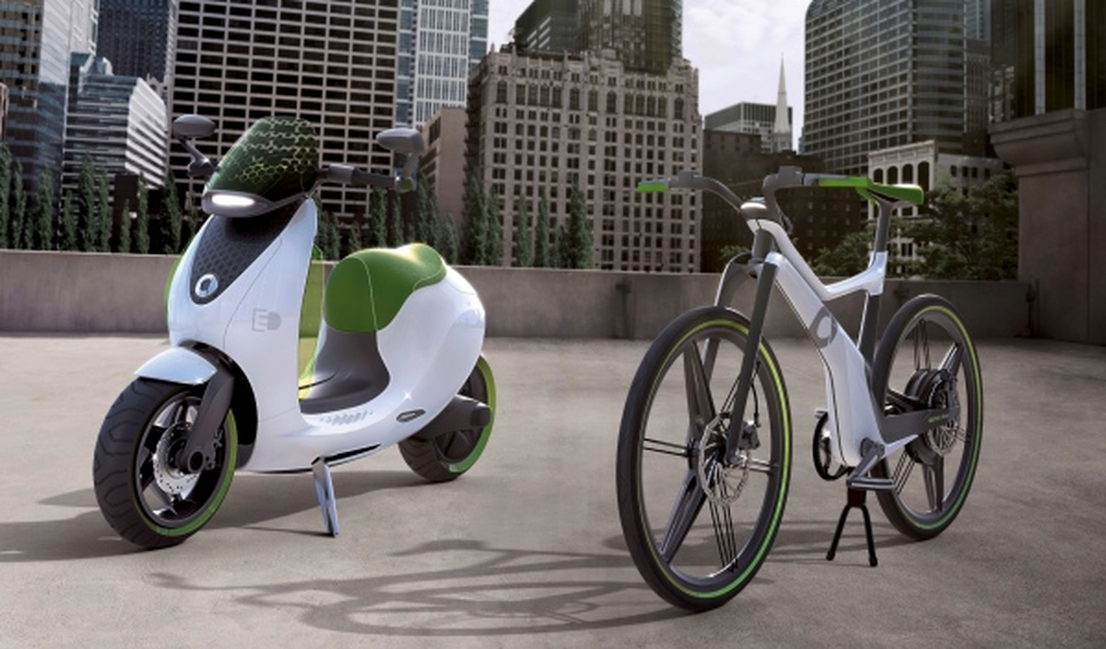 El scooter de Smart llegará en 2014
