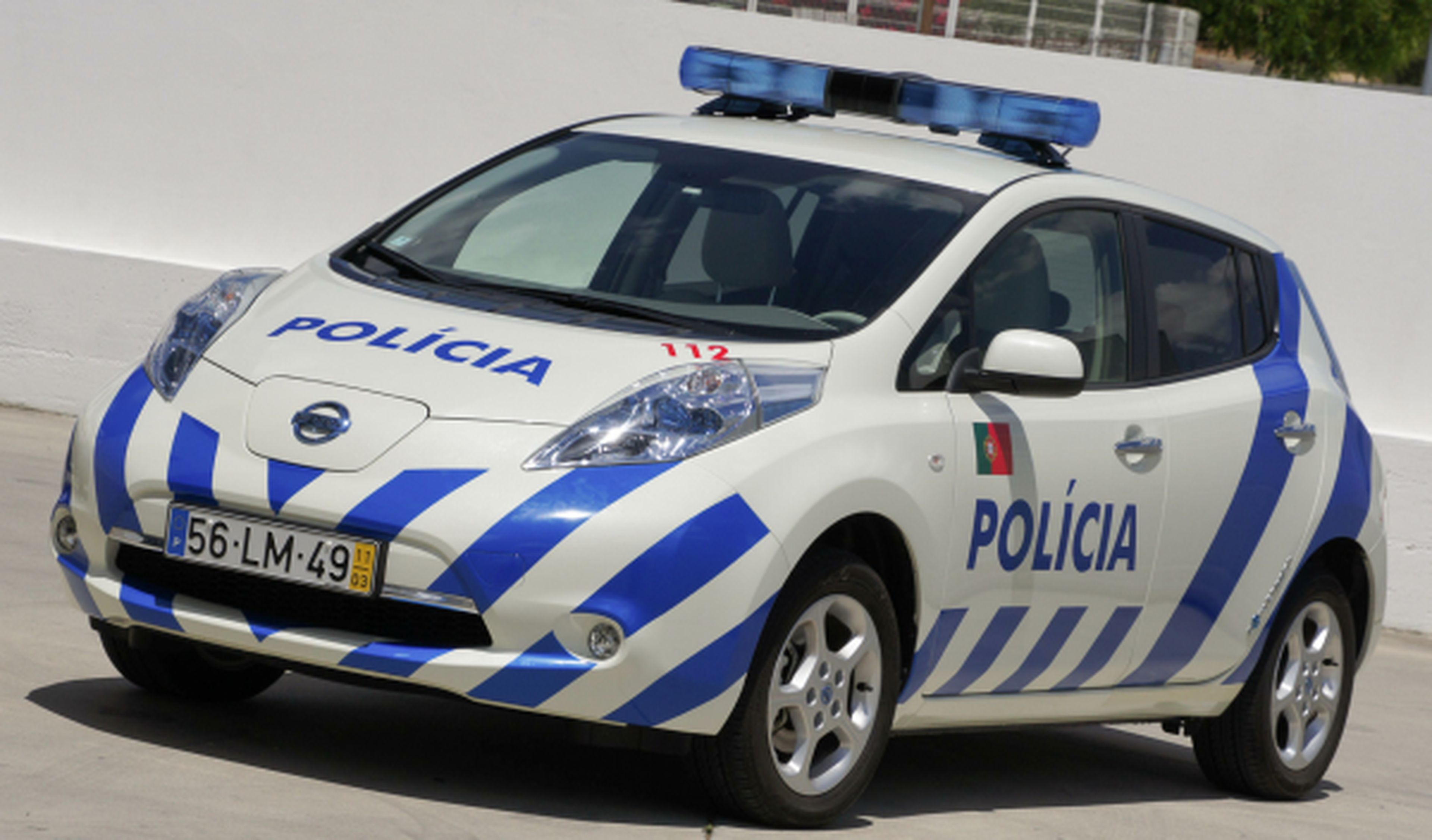 Nissan Leaf Policía portuguesa