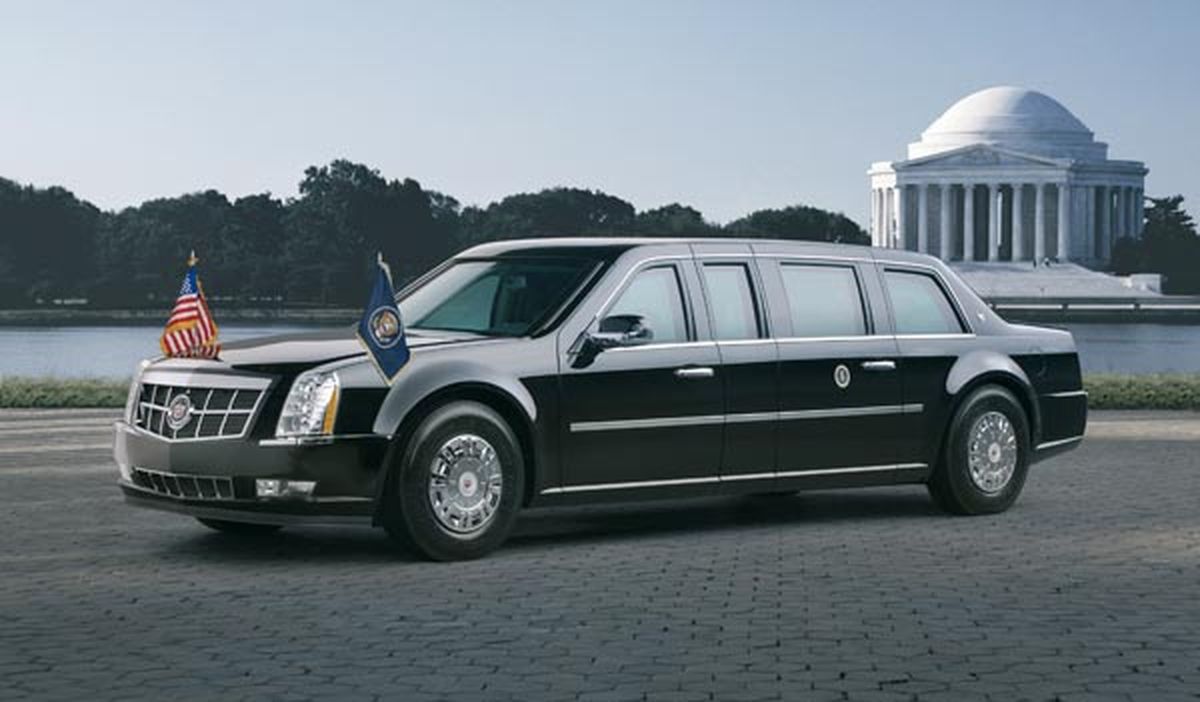 Cadillac dts presidencial barack obama