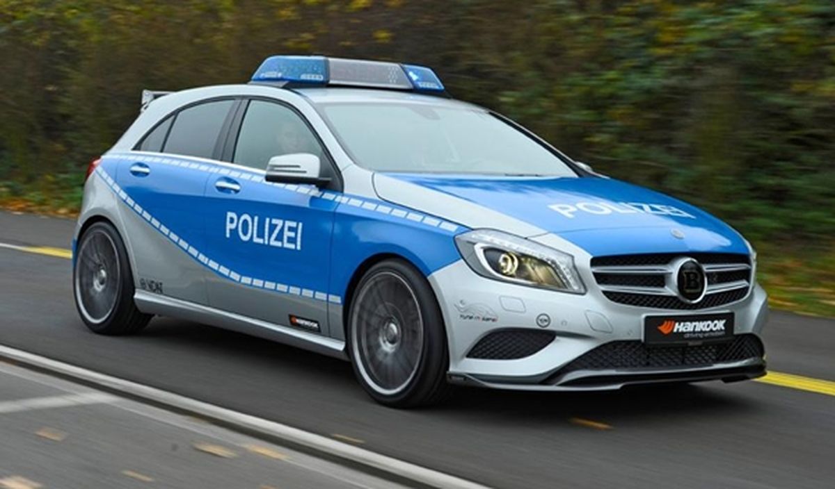Brabus Clase A 250 de la policía alemana