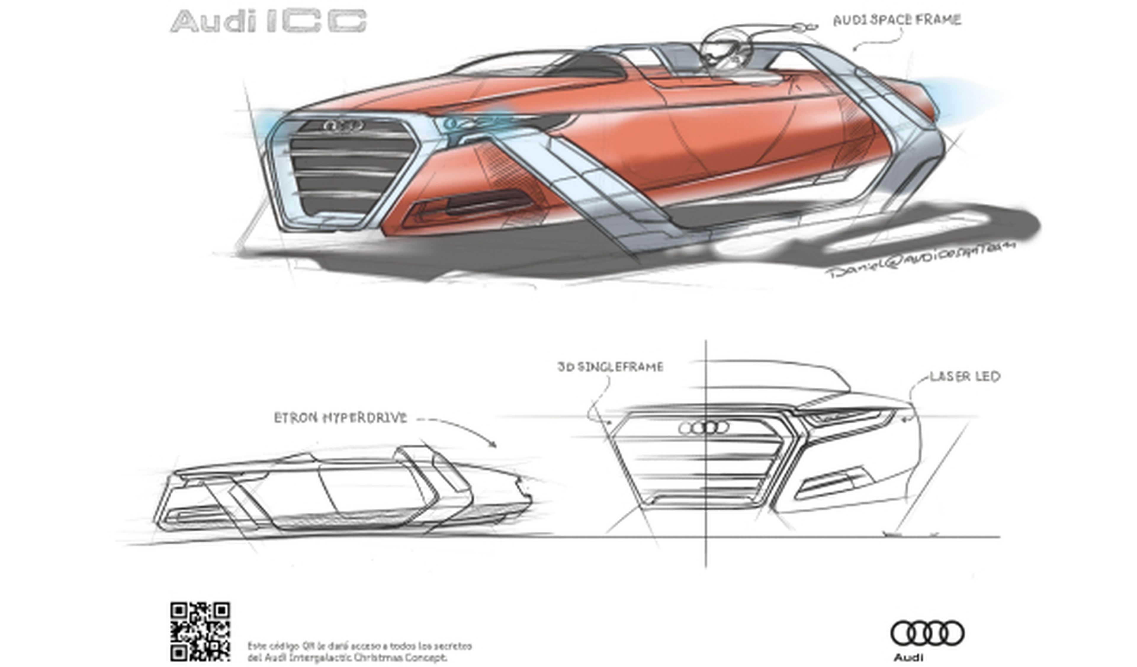 Audi ICC, el trineo intergaláctico de Santa Claus