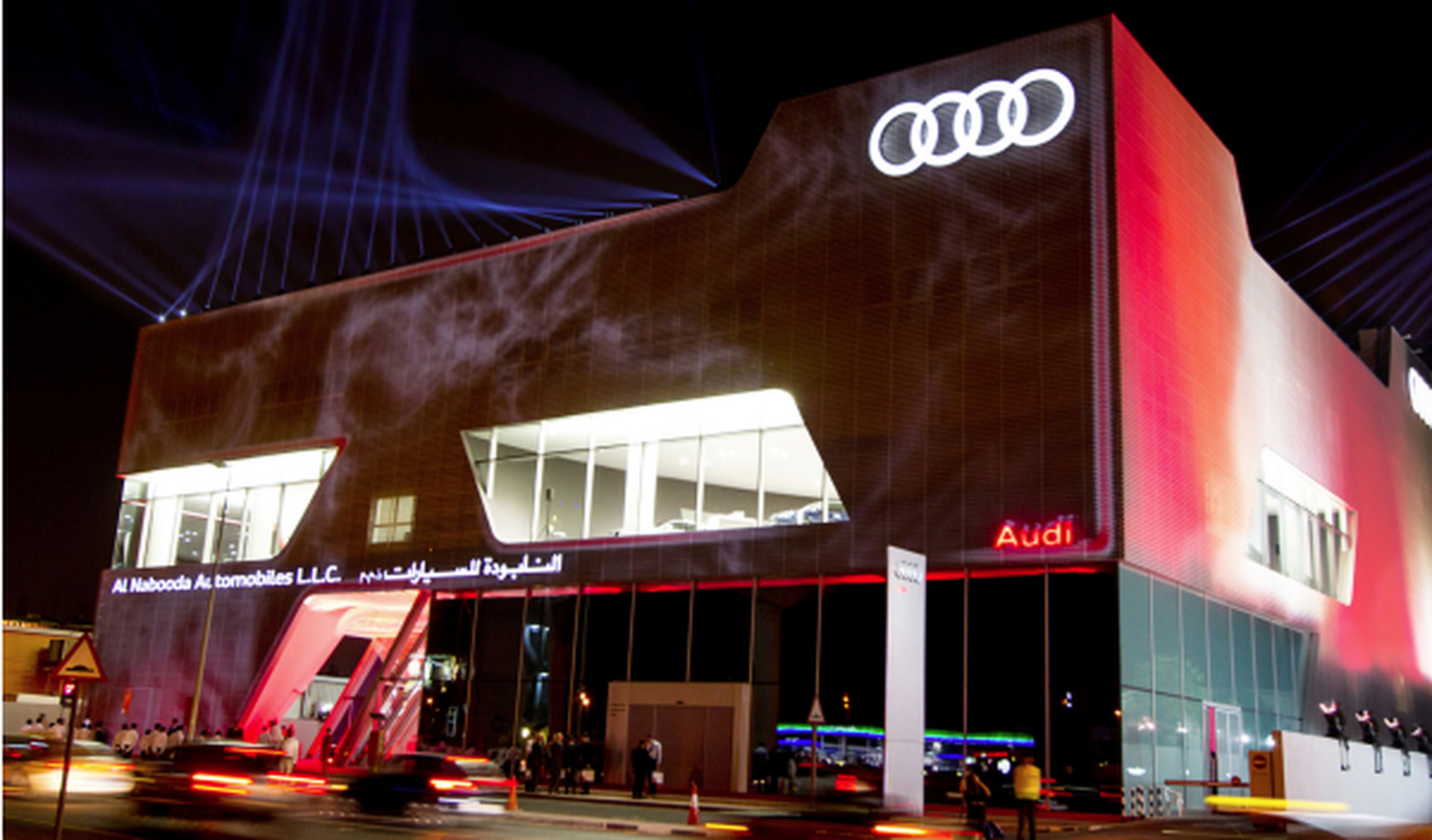 Audi inaugura su mayor concesionario en Dubai