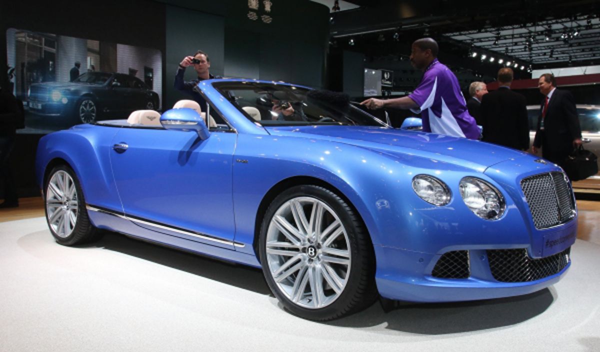 Bentley Continental GT Speed Convertible Salón Detroit