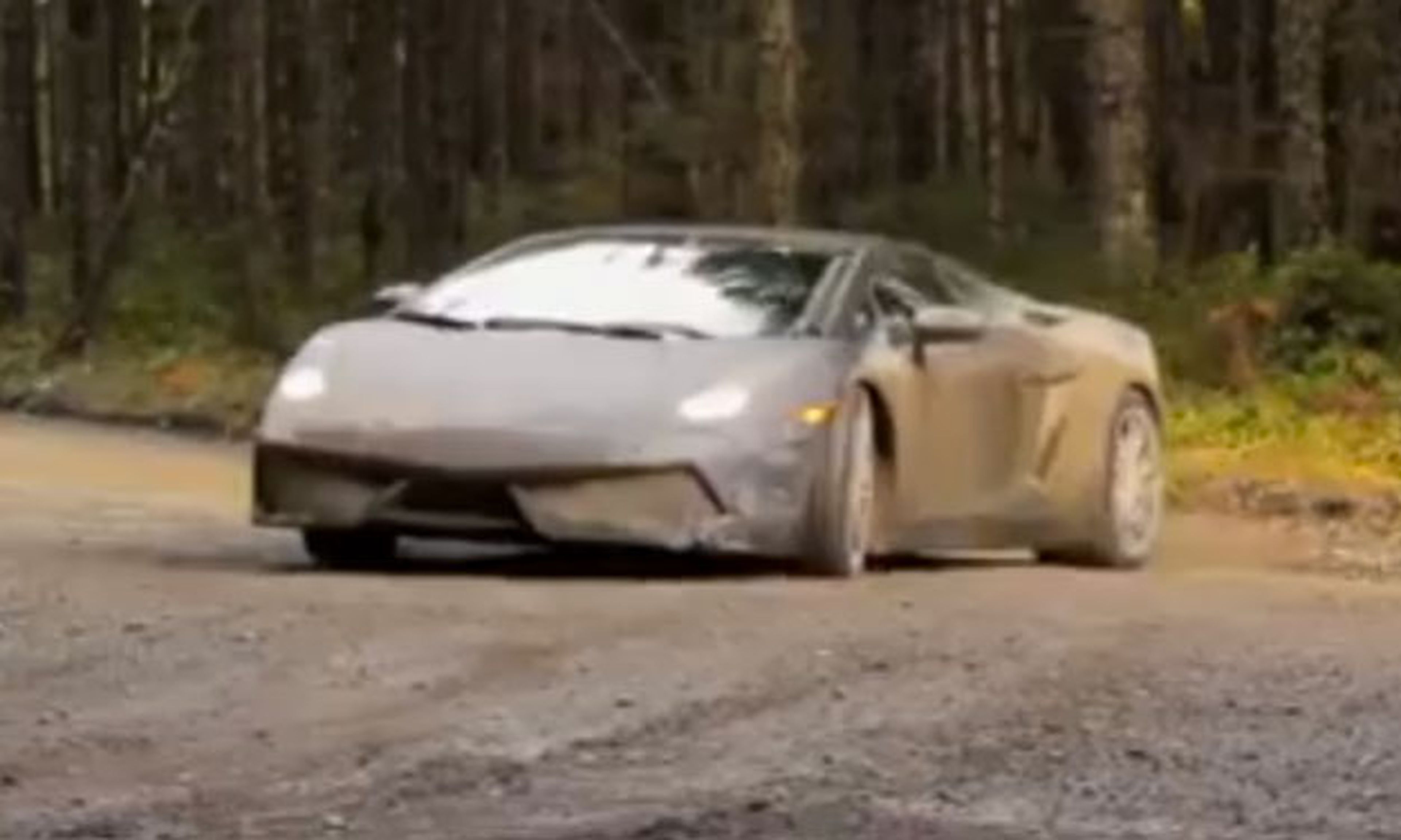 Un Lamborghini Gallardo de rallys: pura adrenalina