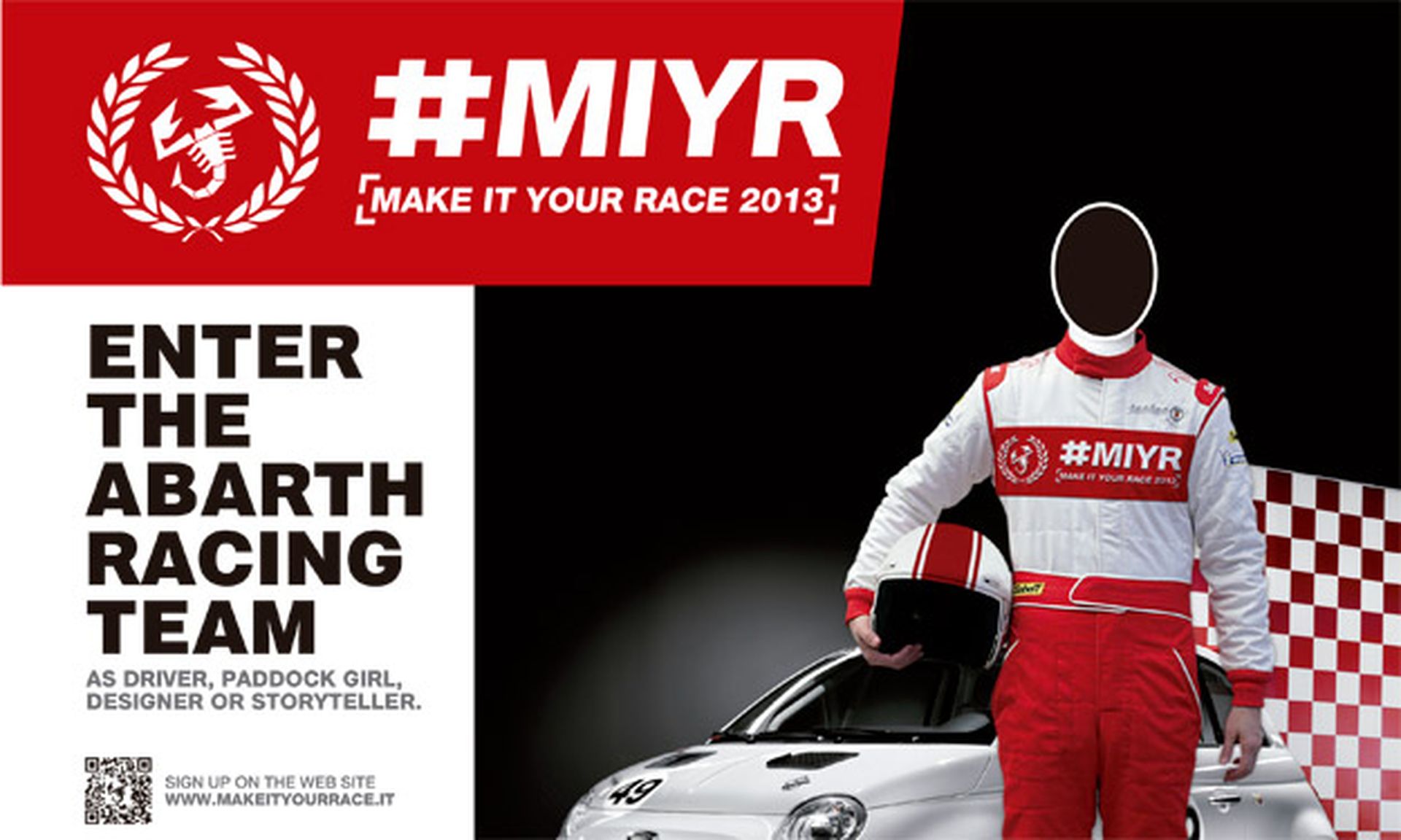 Abarth Make It Your Race 2013 busca